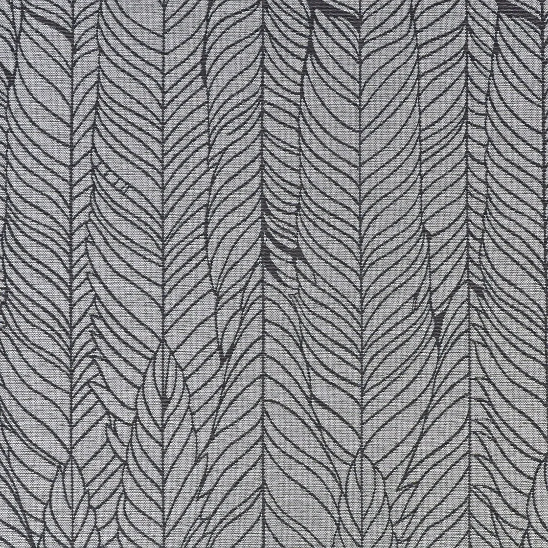 Gelato Vigne Gray- Black Indoor/ Outdoor Area Rug