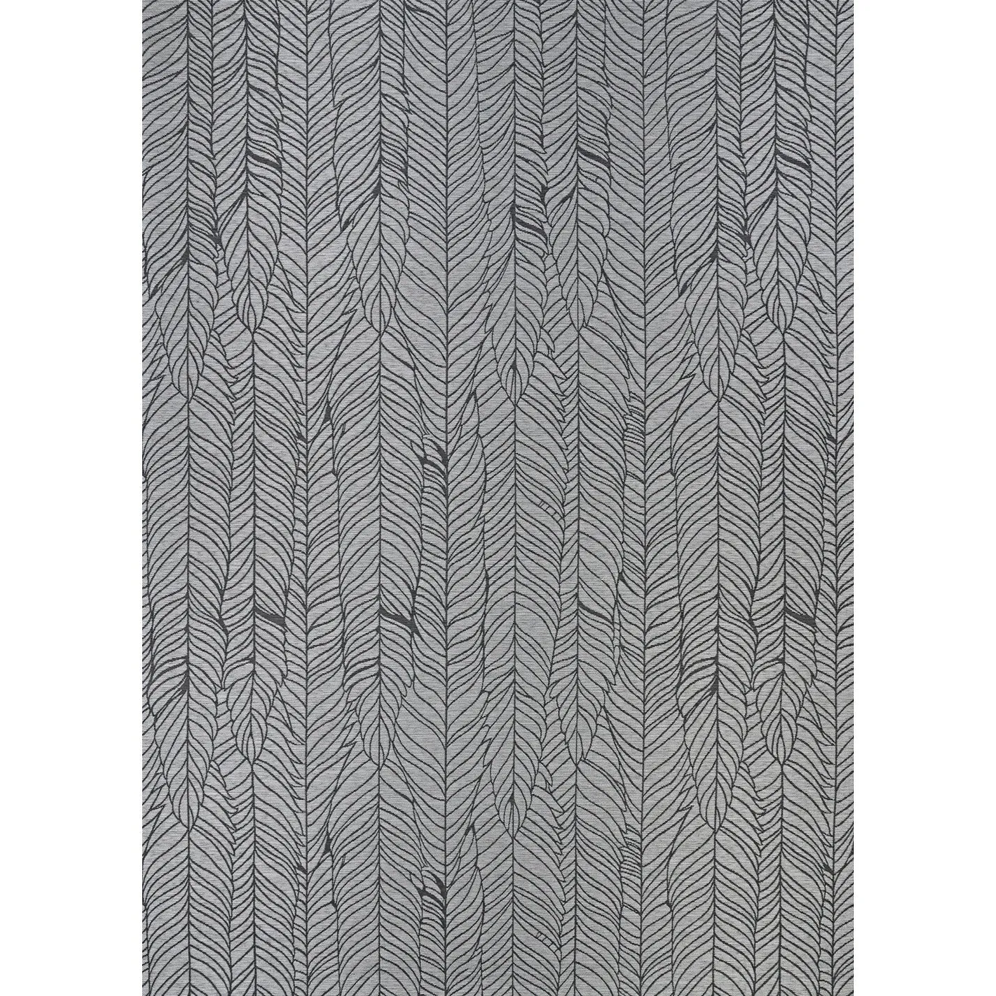 Gelato Vigne Gray- Black Indoor/ Outdoor Area Rug