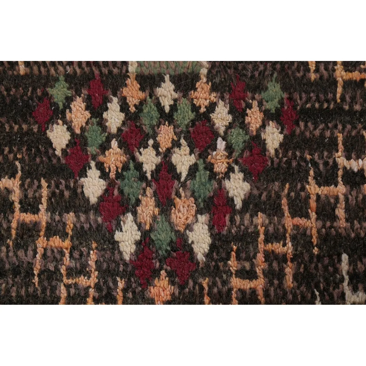 Geometric Tribal Oriental Moroccan Wool Area Rug Hand-knotted Carpet - 9'3 x 12'6