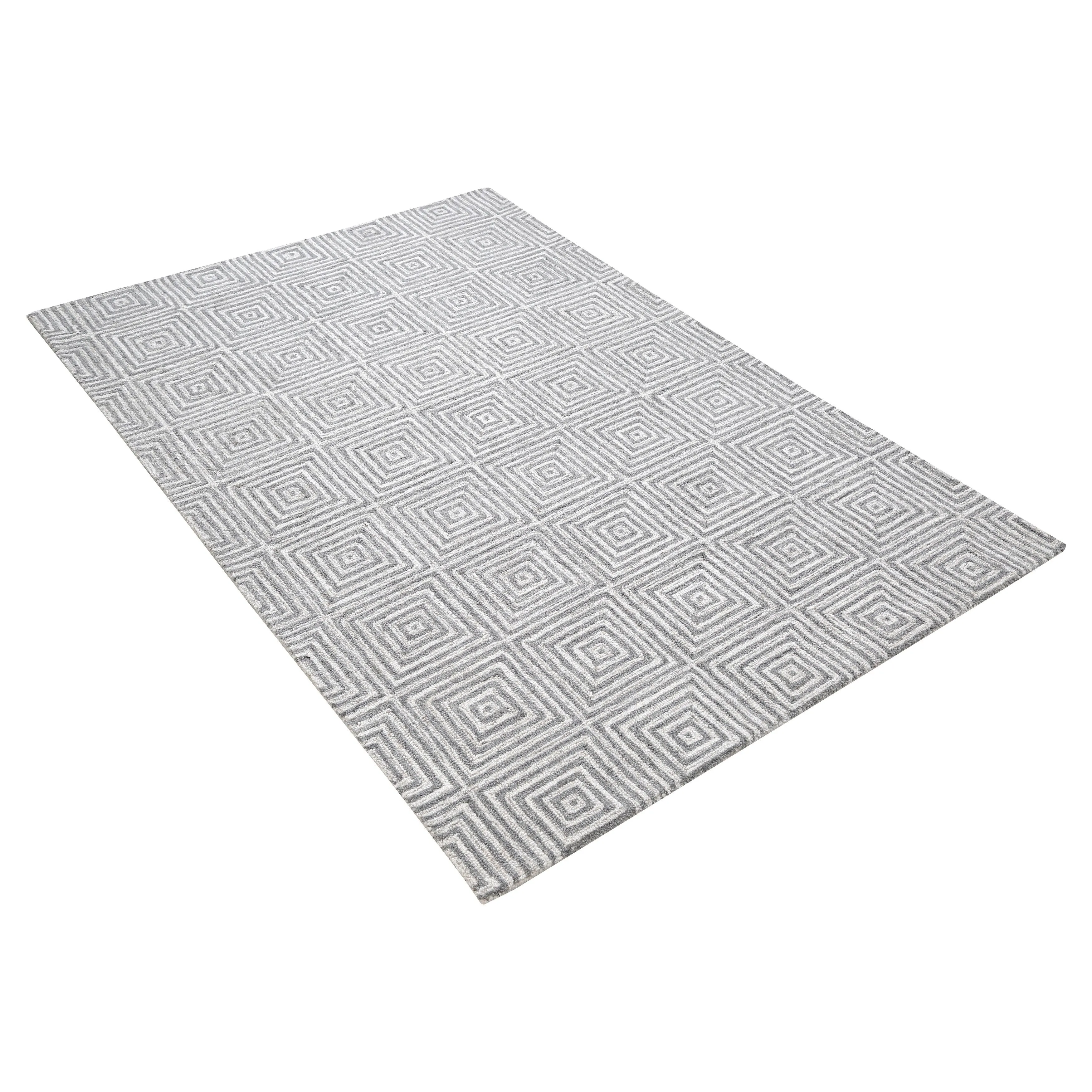 George Towne Living Sara Luxury Handmade Abstract Wool Sara Area Rug