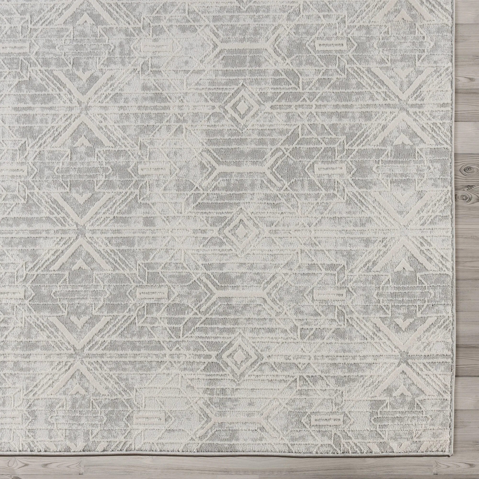 Gertmenian Ethan Marion Modern Bohemian Grey Area Rug