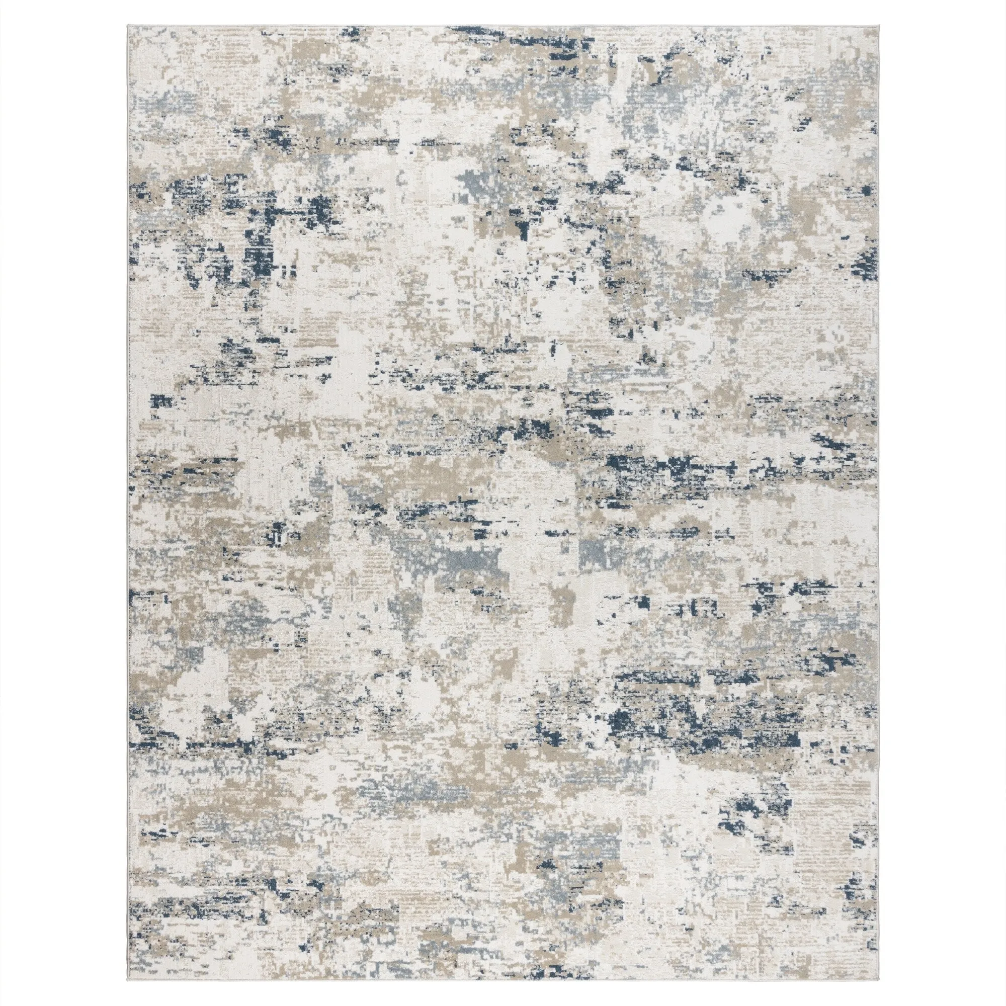 Gertmenian Ethan Tiges Modern Abstract Beige/Grey Area Rug
