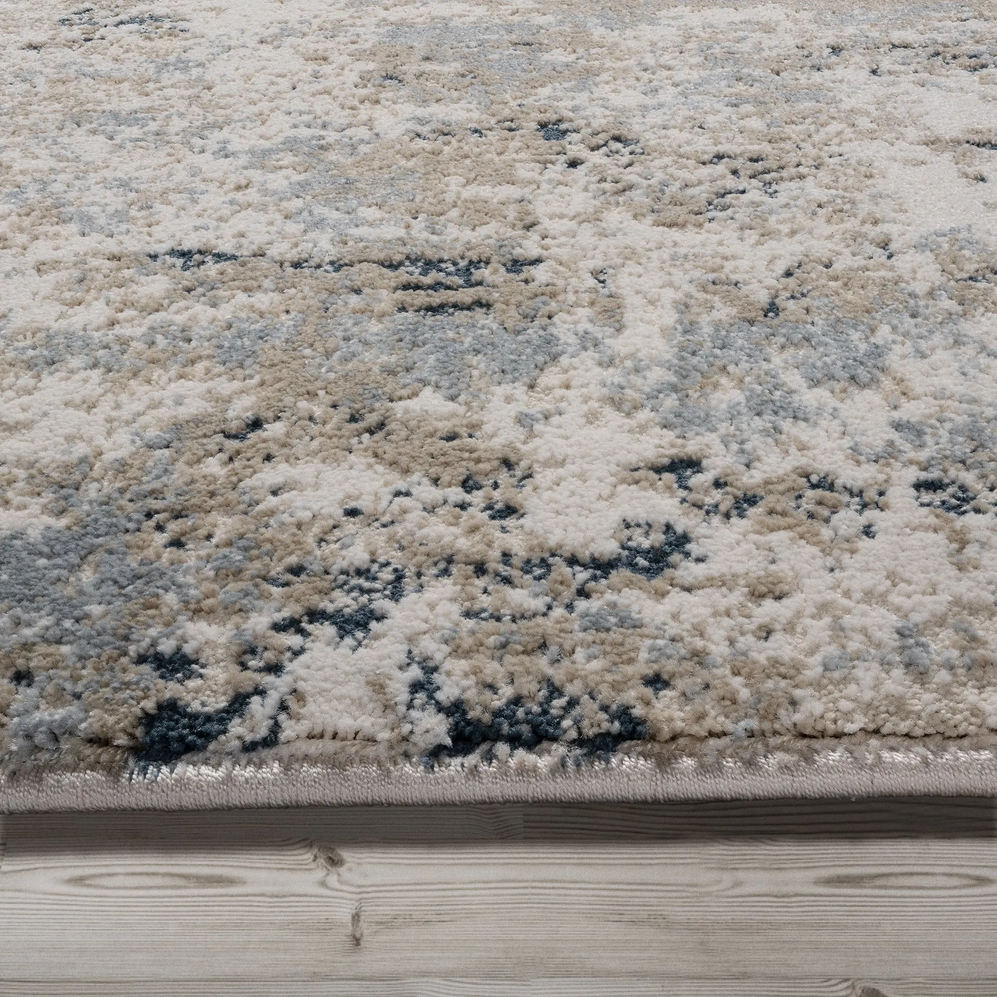 Gertmenian Ethan Tiges Modern Abstract Beige/Grey Area Rug