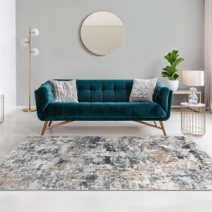 Gertmenian Ethan Tiges Modern Abstract Beige/Grey Area Rug
