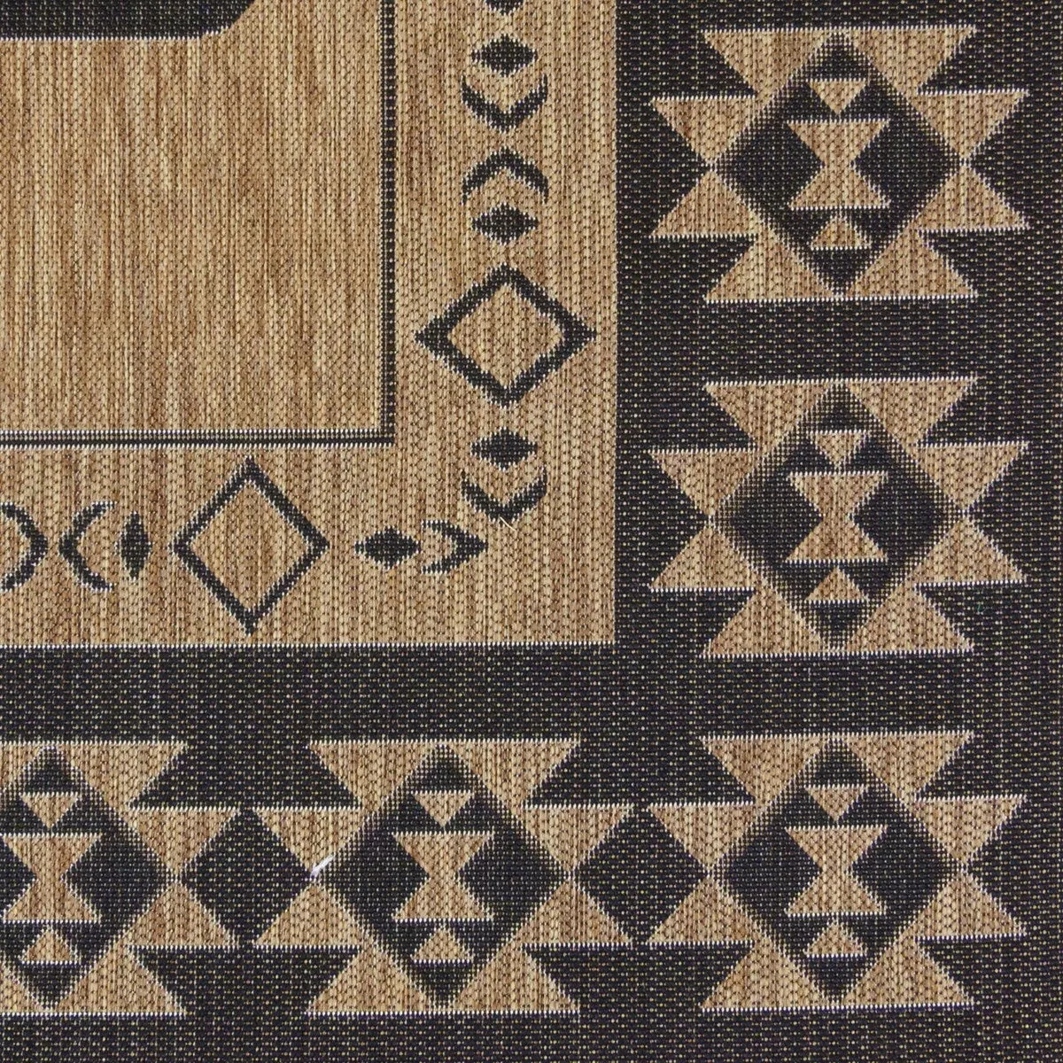 Gertmenian Paseo Yoder Chestnut Brown Rustic Tribal Moose Indoor/ Outdoor Area Rug