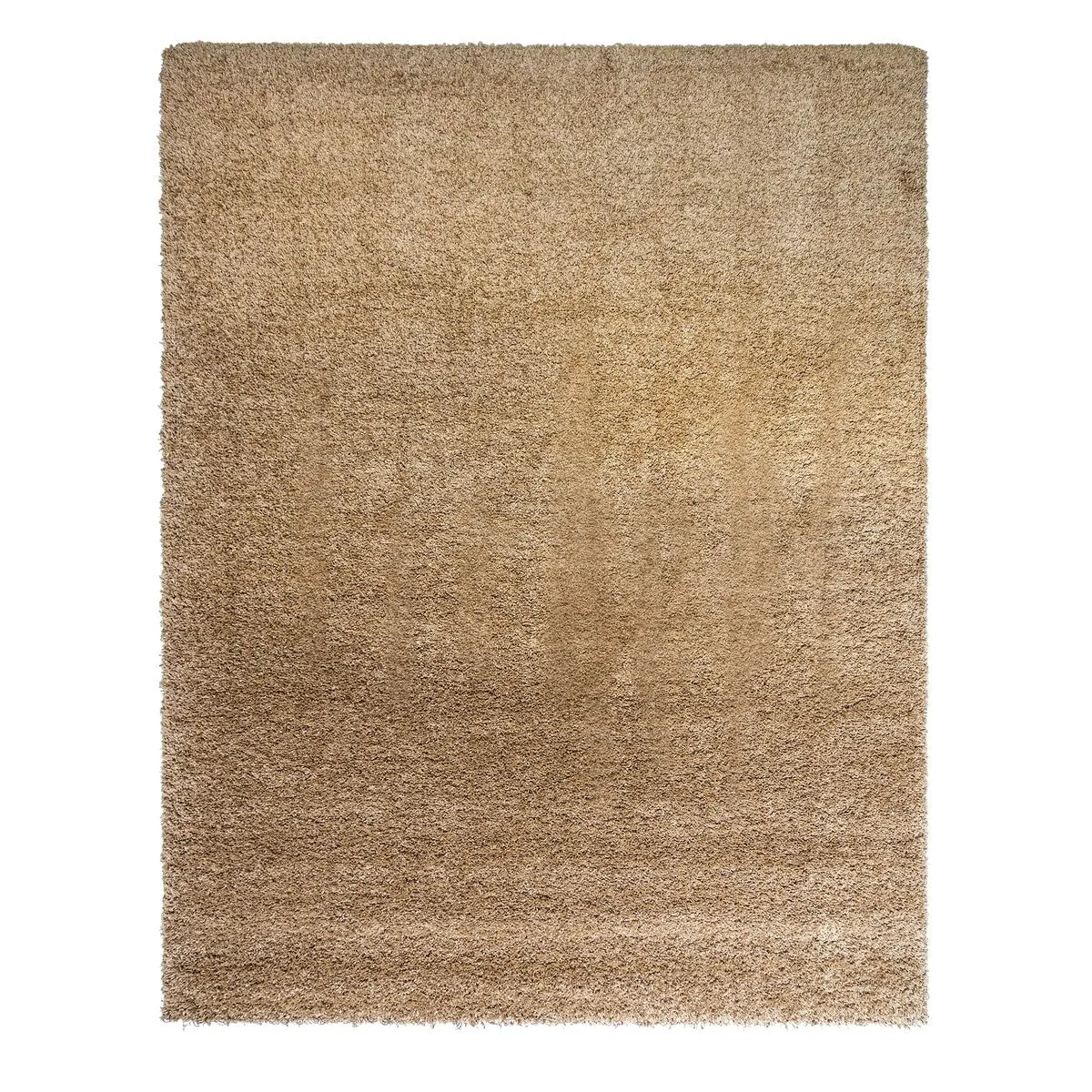 Gertmenian Ultimate Shag Modern Solid Color Oatmeal Beige Plush Shag Area Rug