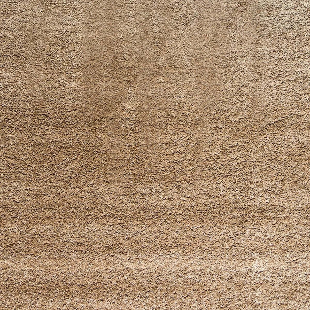 Gertmenian Ultimate Shag Modern Solid Color Oatmeal Beige Plush Shag Area Rug