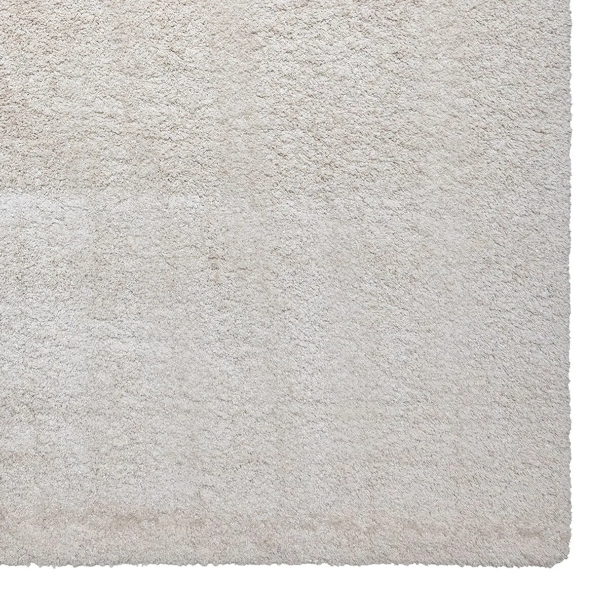 Gertmenian Ultimate Shag Solid Ivory Plush Shag Area Rug