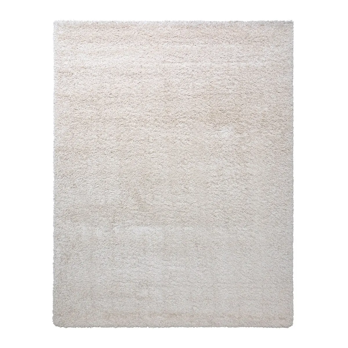 Gertmenian Ultimate Shag Solid Ivory Plush Shag Area Rug