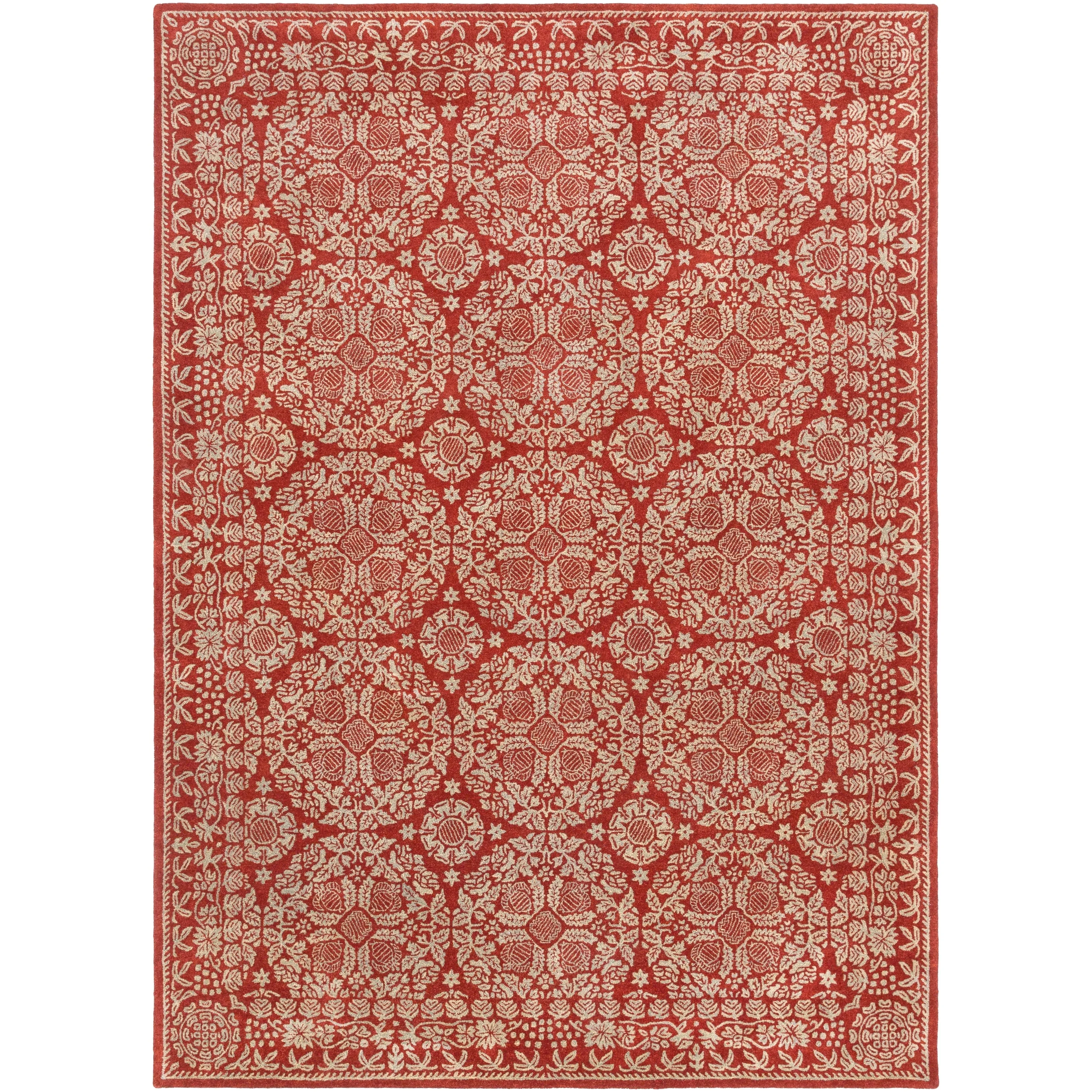 Gracewood Hollow Hopkinson Hand-tufted New Zealand Wool Area Rug