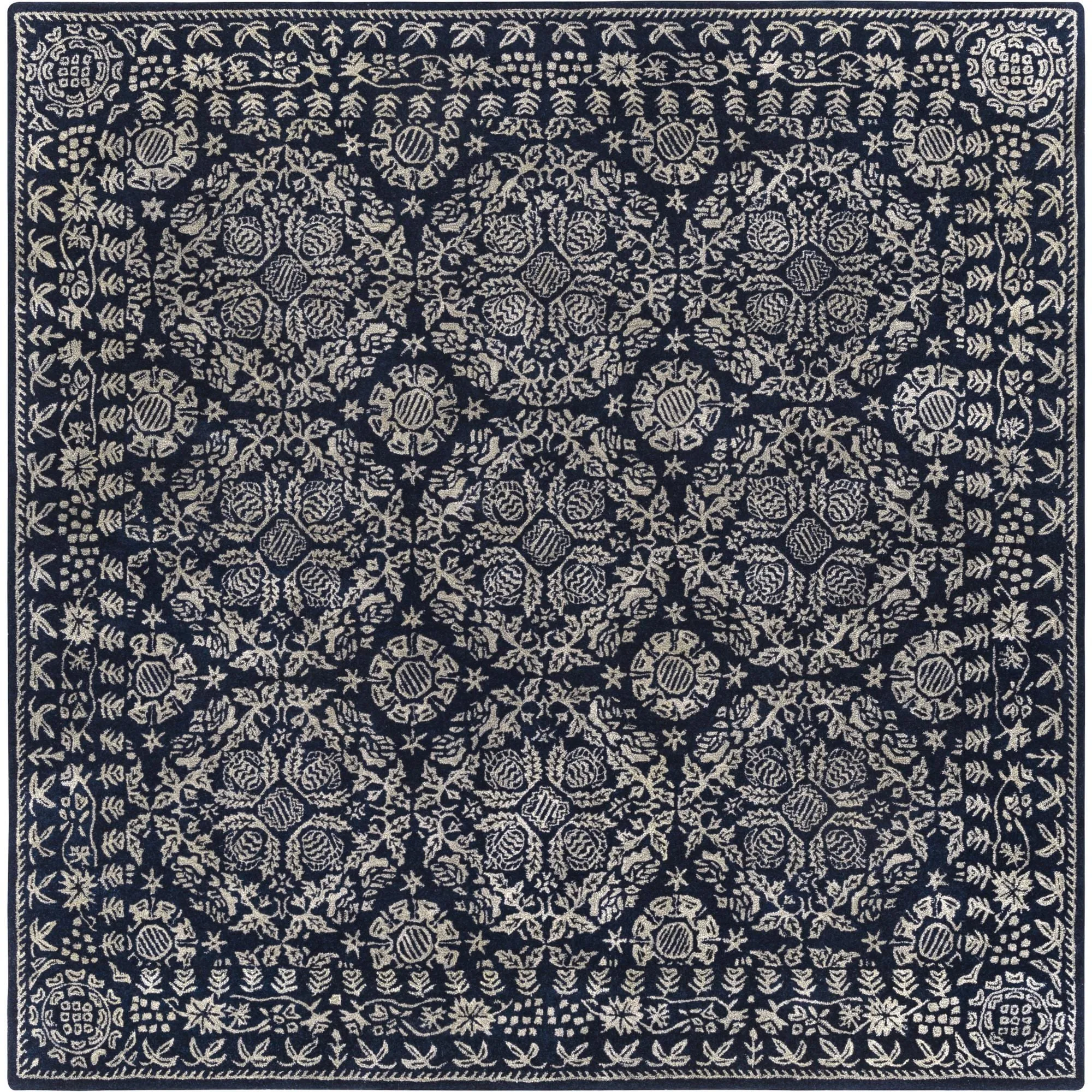 Gracewood Hollow Hopkinson Hand-tufted New Zealand Wool Area Rug