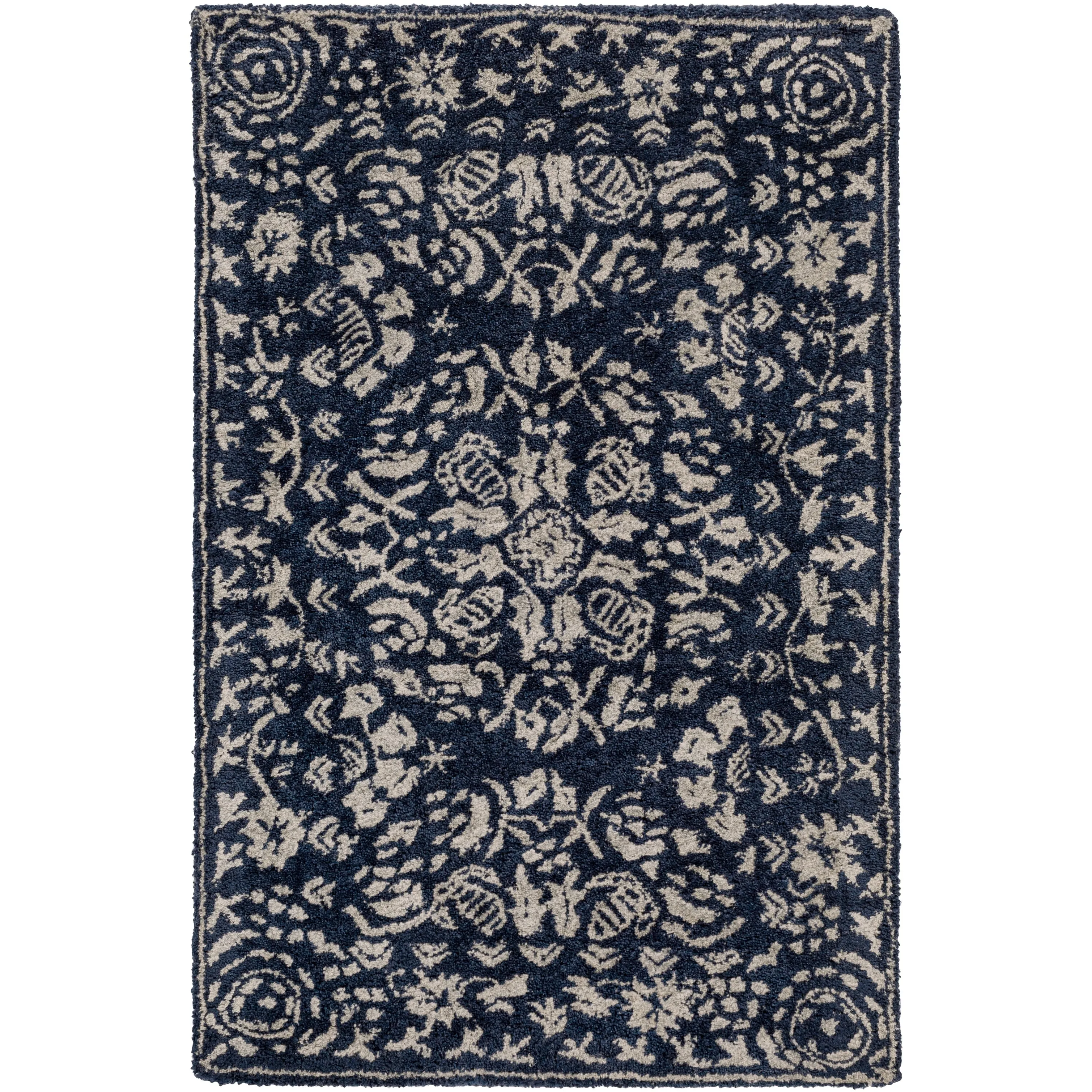 Gracewood Hollow Hopkinson Hand-tufted New Zealand Wool Area Rug