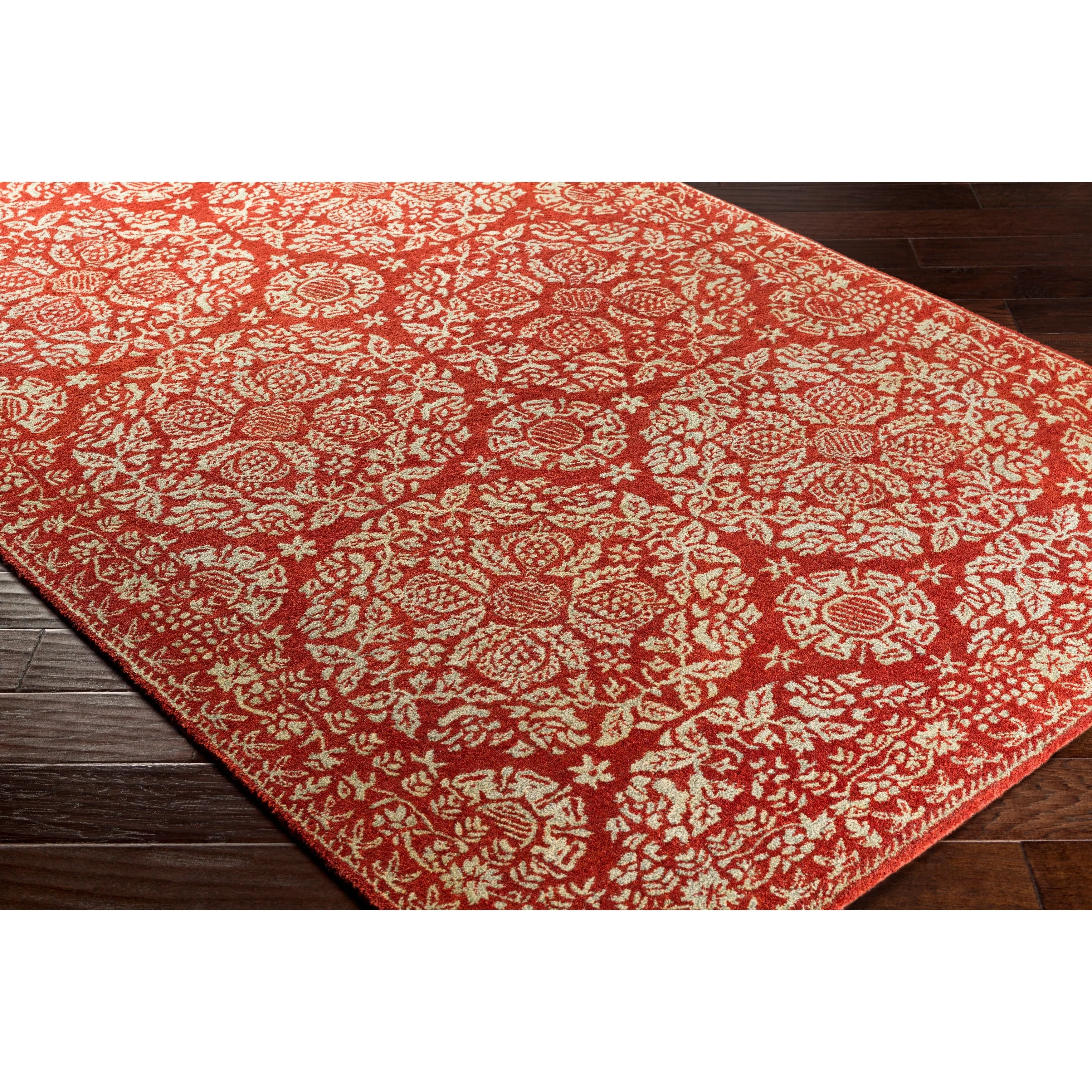 Gracewood Hollow Hopkinson Hand-tufted New Zealand Wool Area Rug