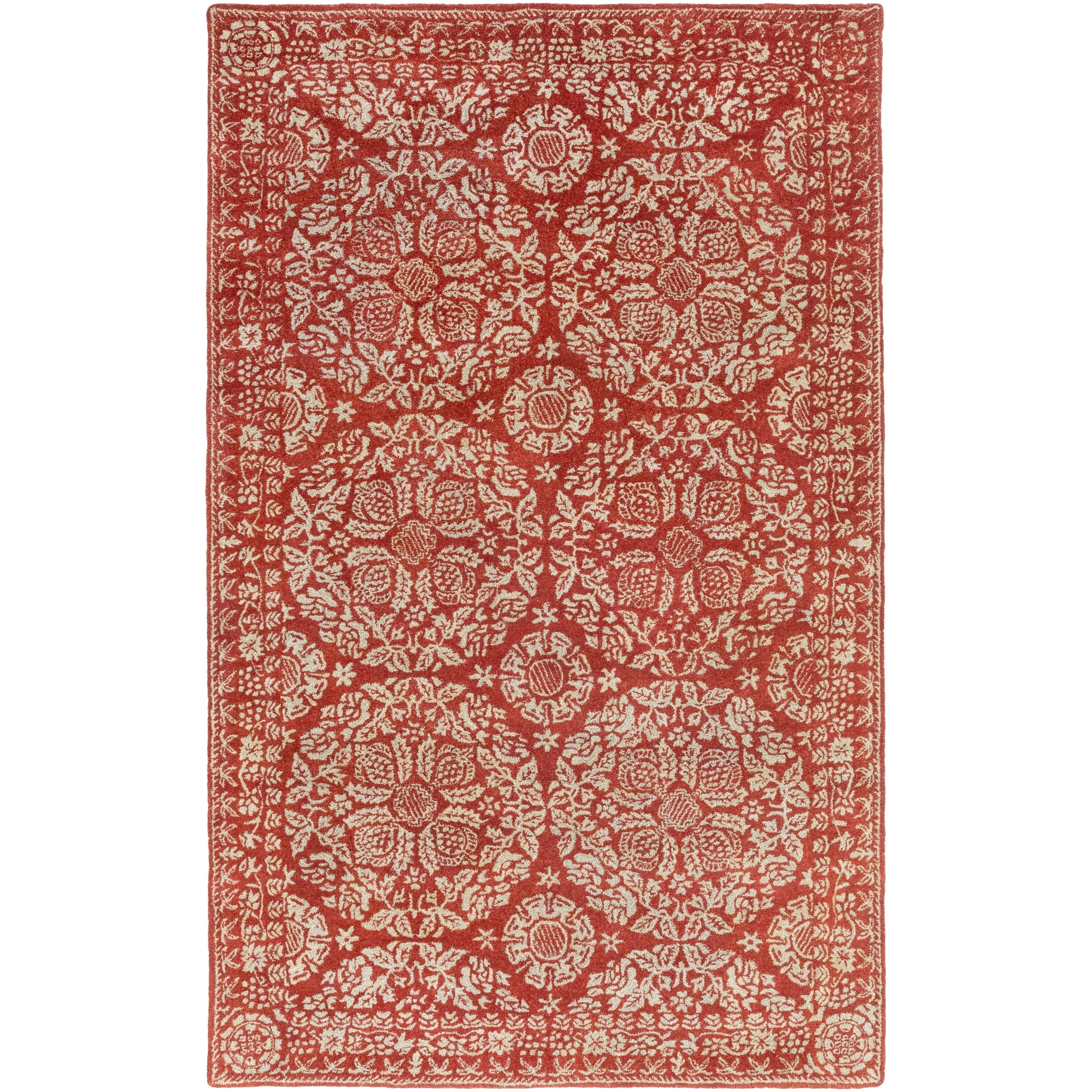Gracewood Hollow Hopkinson Hand-tufted New Zealand Wool Area Rug
