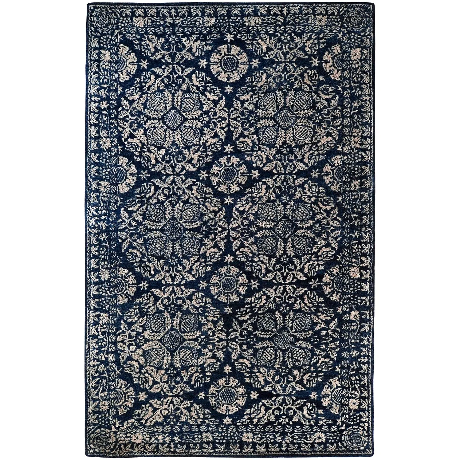 Gracewood Hollow Hopkinson Hand-tufted New Zealand Wool Area Rug