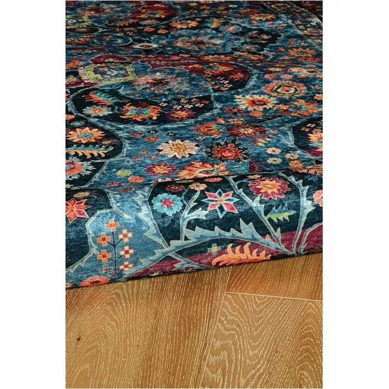 Halogen Collection Navy/Blue - 6'7 x 9'6