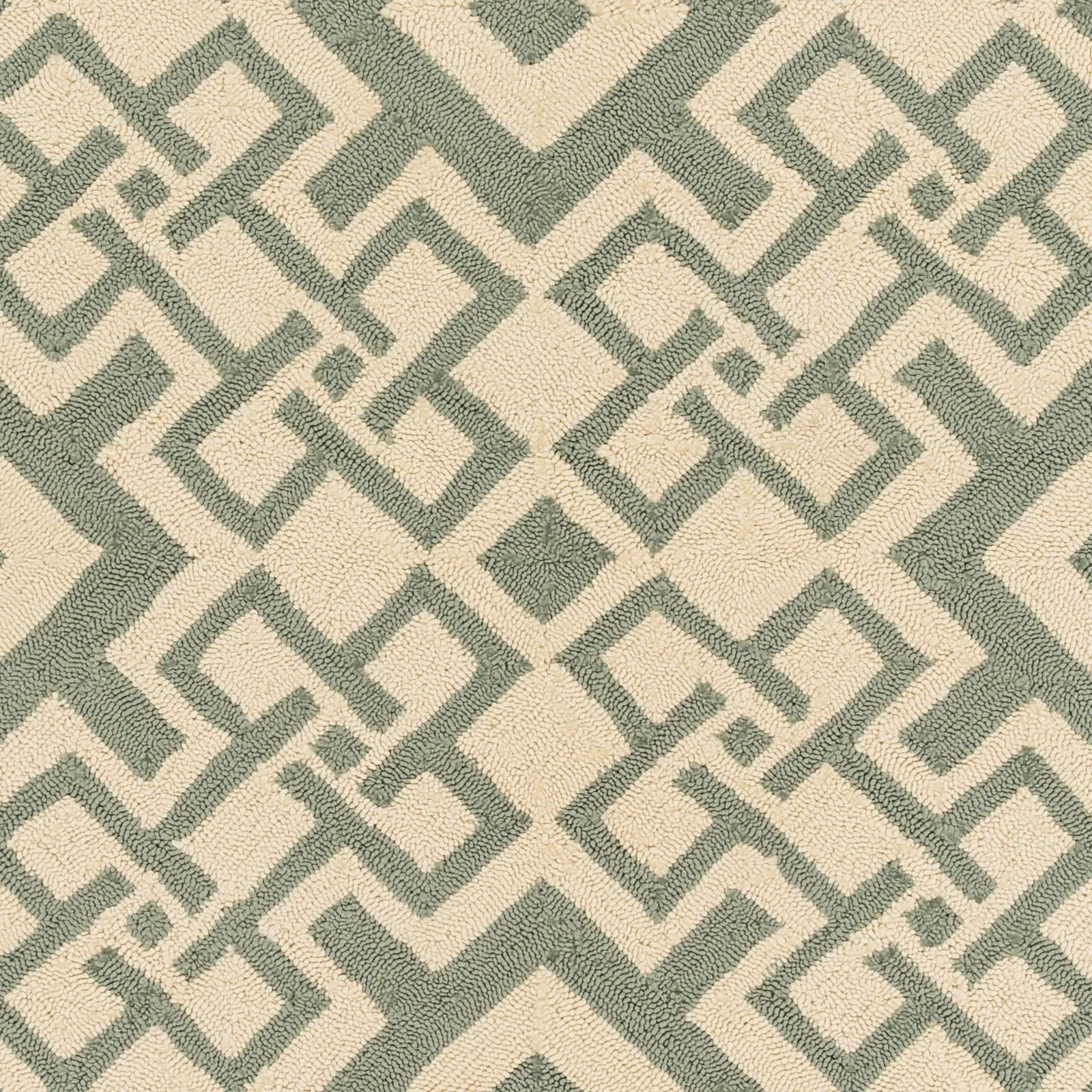 Hand-hooked Luke Geometric Area Rug