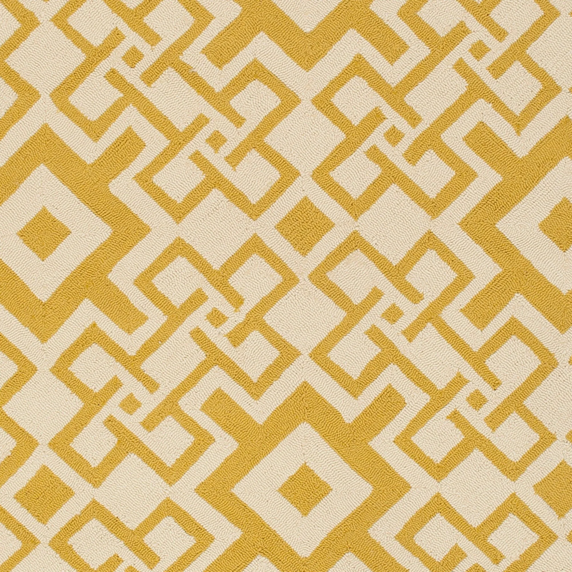 Hand-hooked Luke Geometric Area Rug
