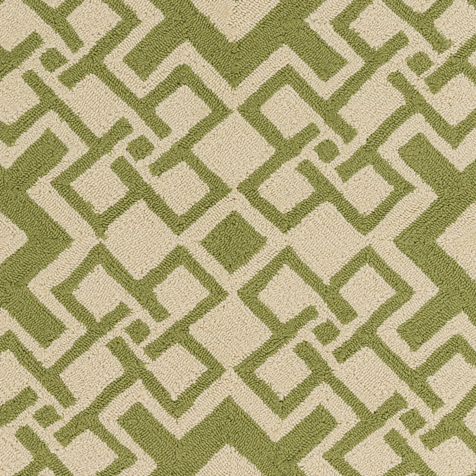 Hand-hooked Luke Geometric Area Rug