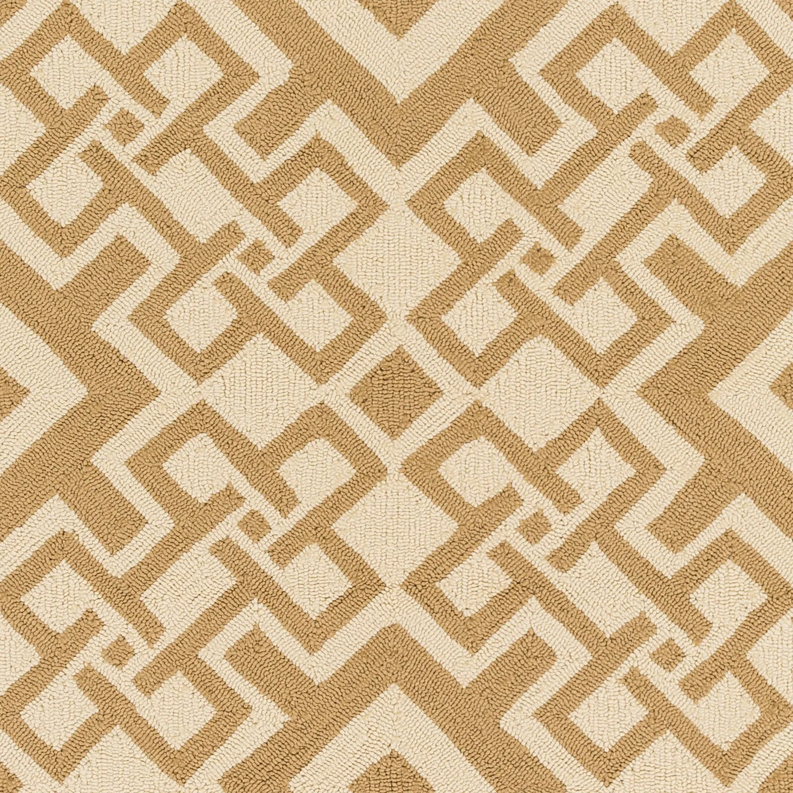 Hand-hooked Luke Geometric Area Rug