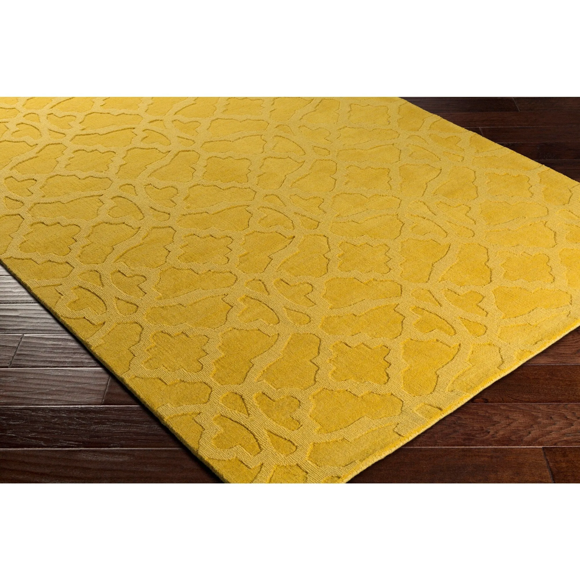 Hand-Loomed List Wool Rug