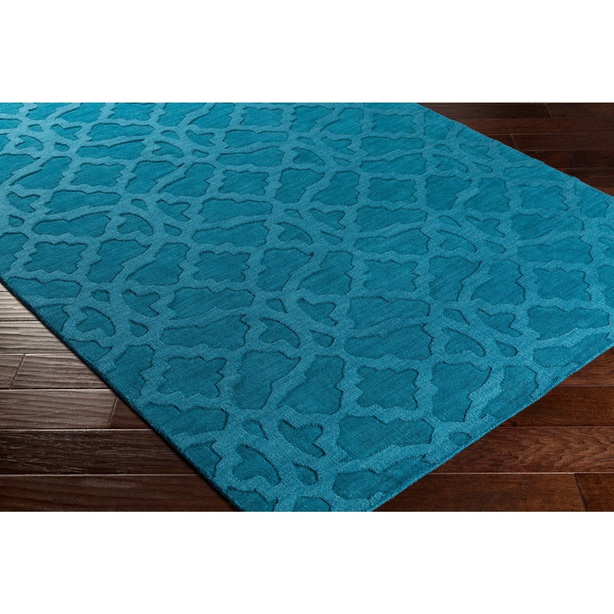 Hand-Loomed List Wool Rug