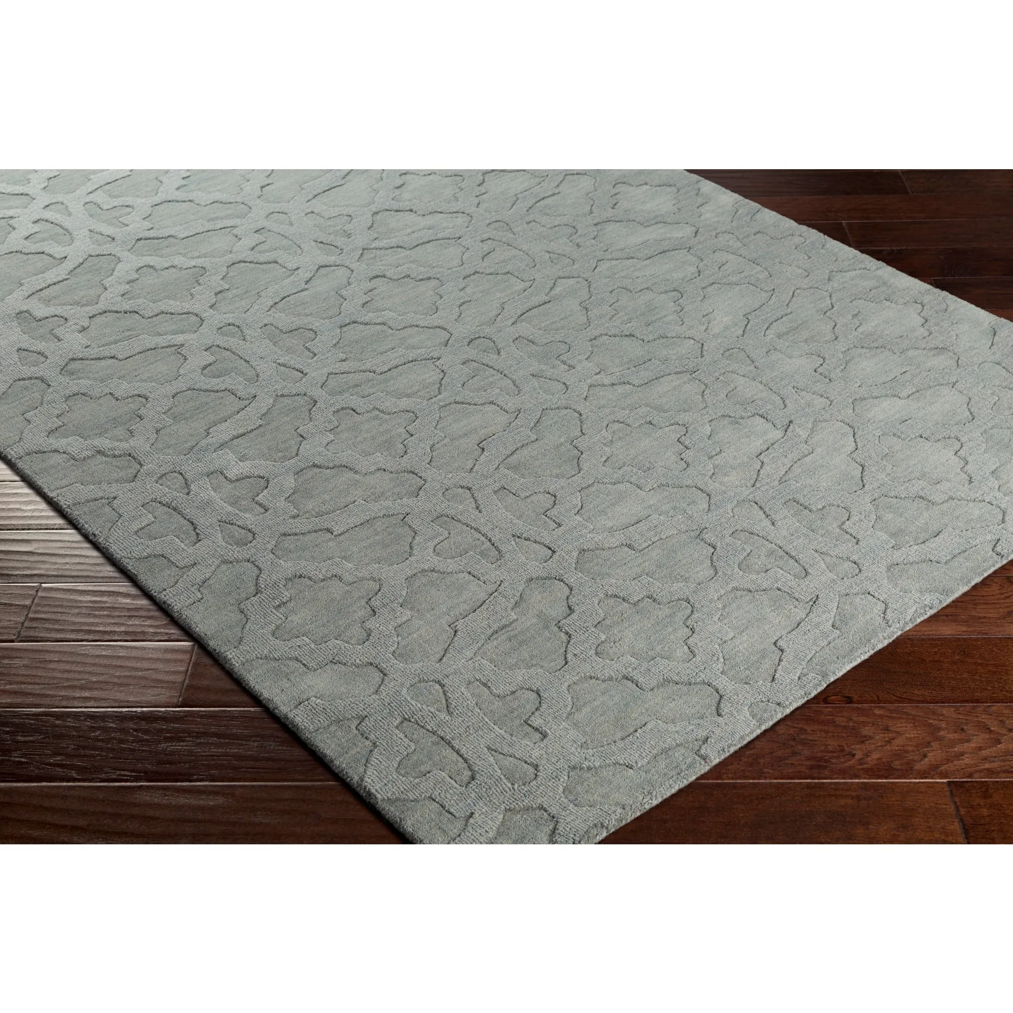 Hand-Loomed List Wool Rug