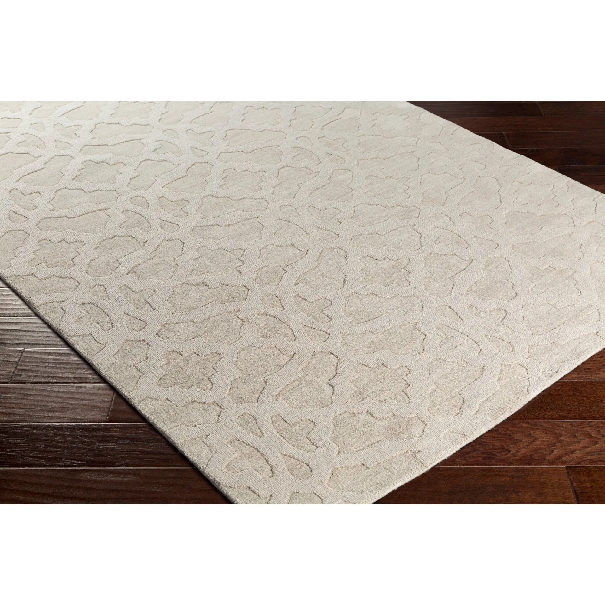 Hand-Loomed List Wool Rug