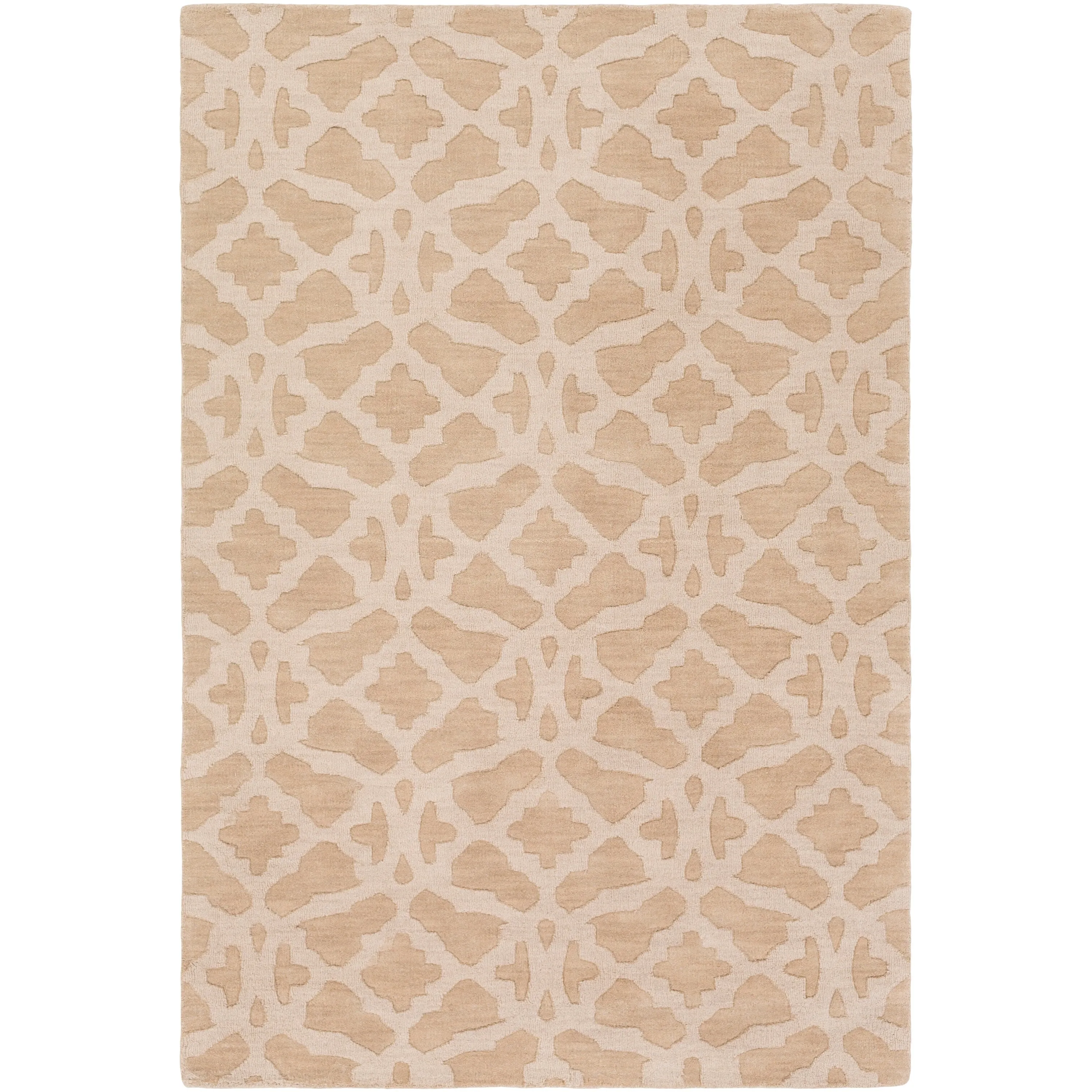 Hand-Loomed List Wool Rug
