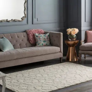 Hand-Loomed List Wool Rug