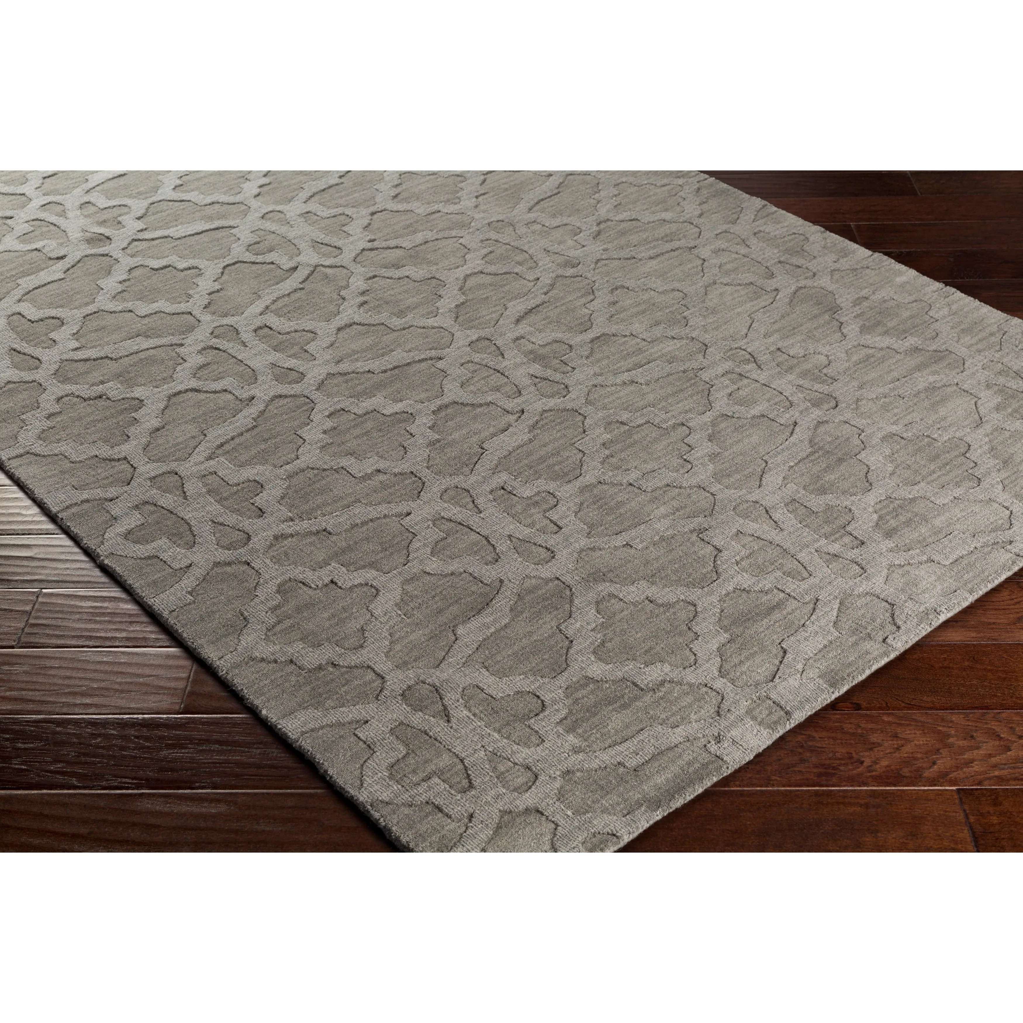Hand-Loomed List Wool Rug