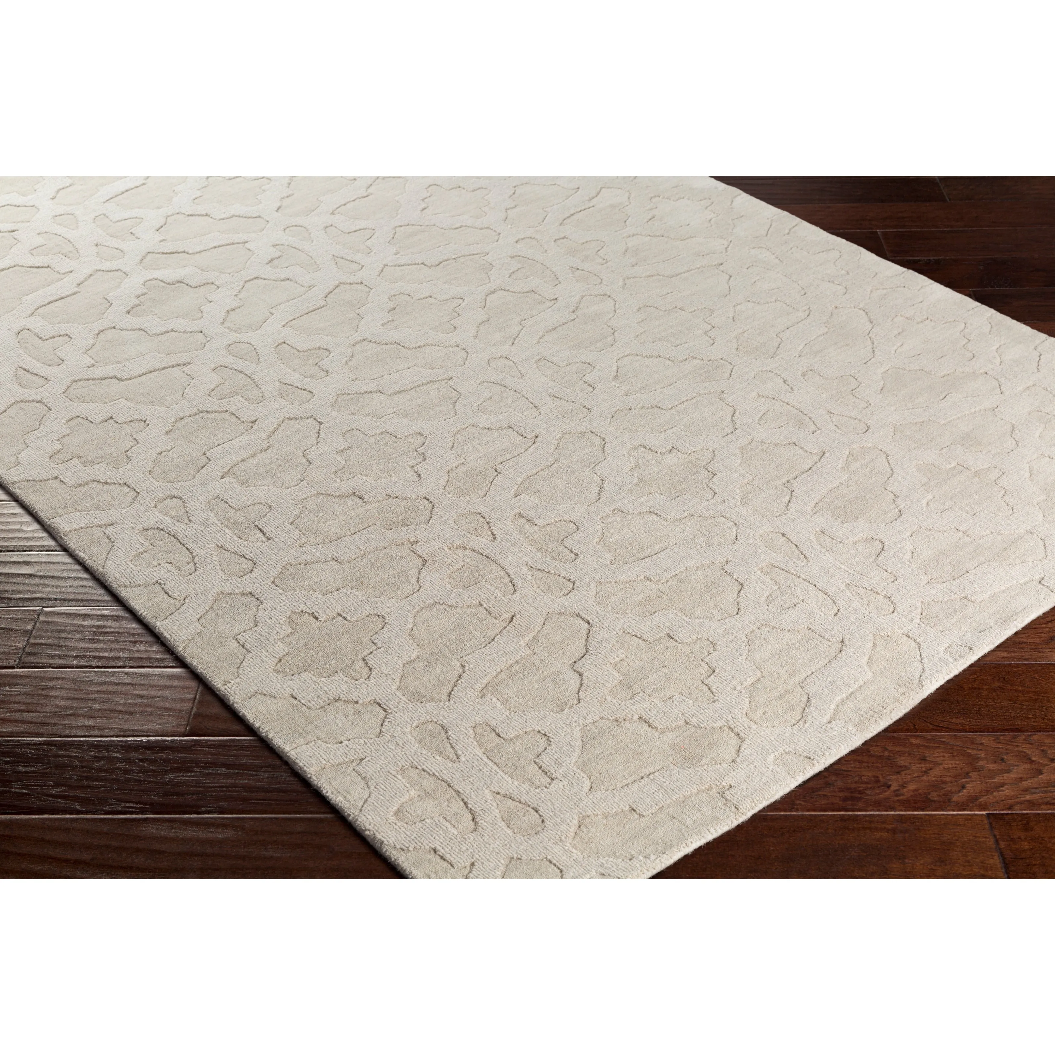 Hand-Loomed List Wool Rug