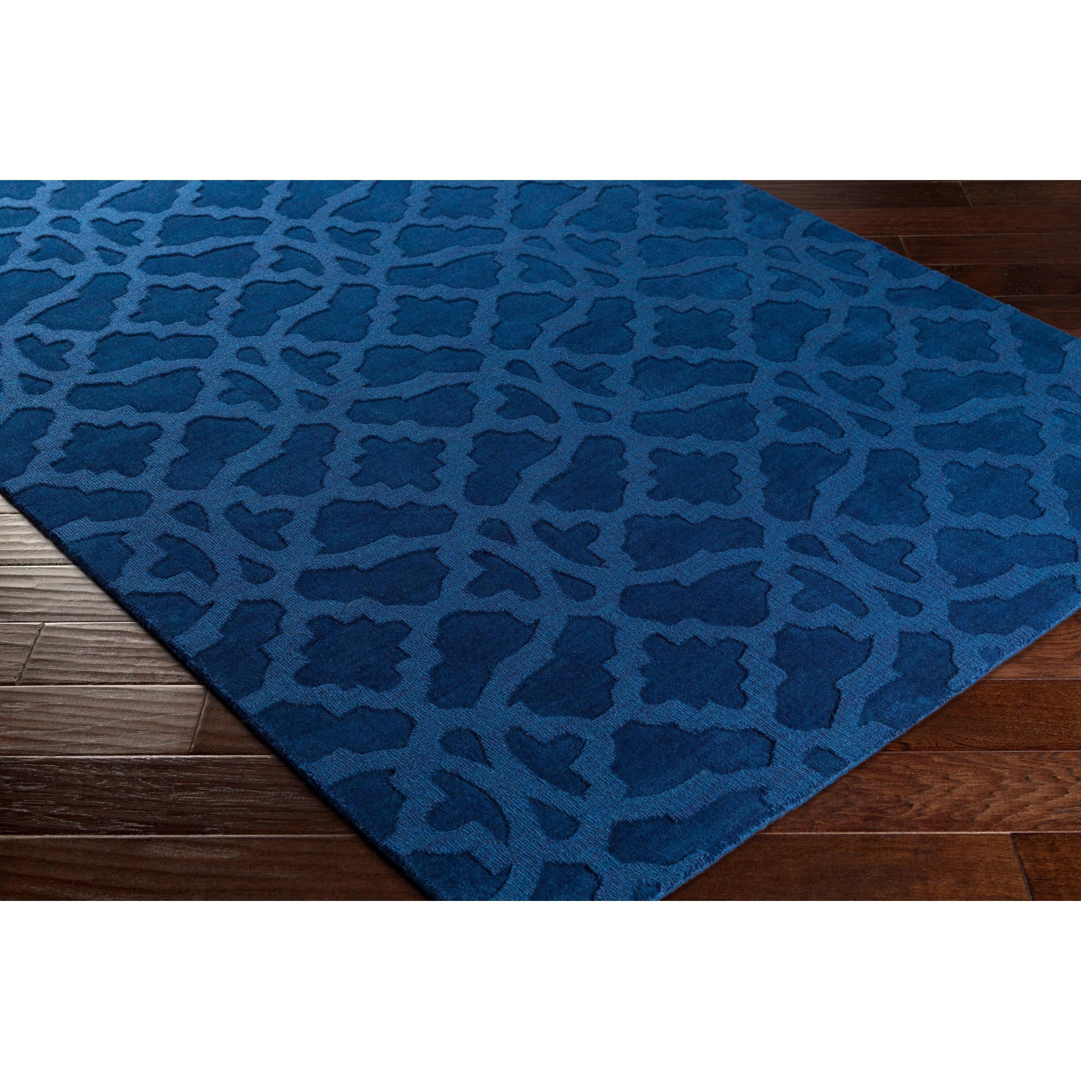 Hand-Loomed List Wool Rug