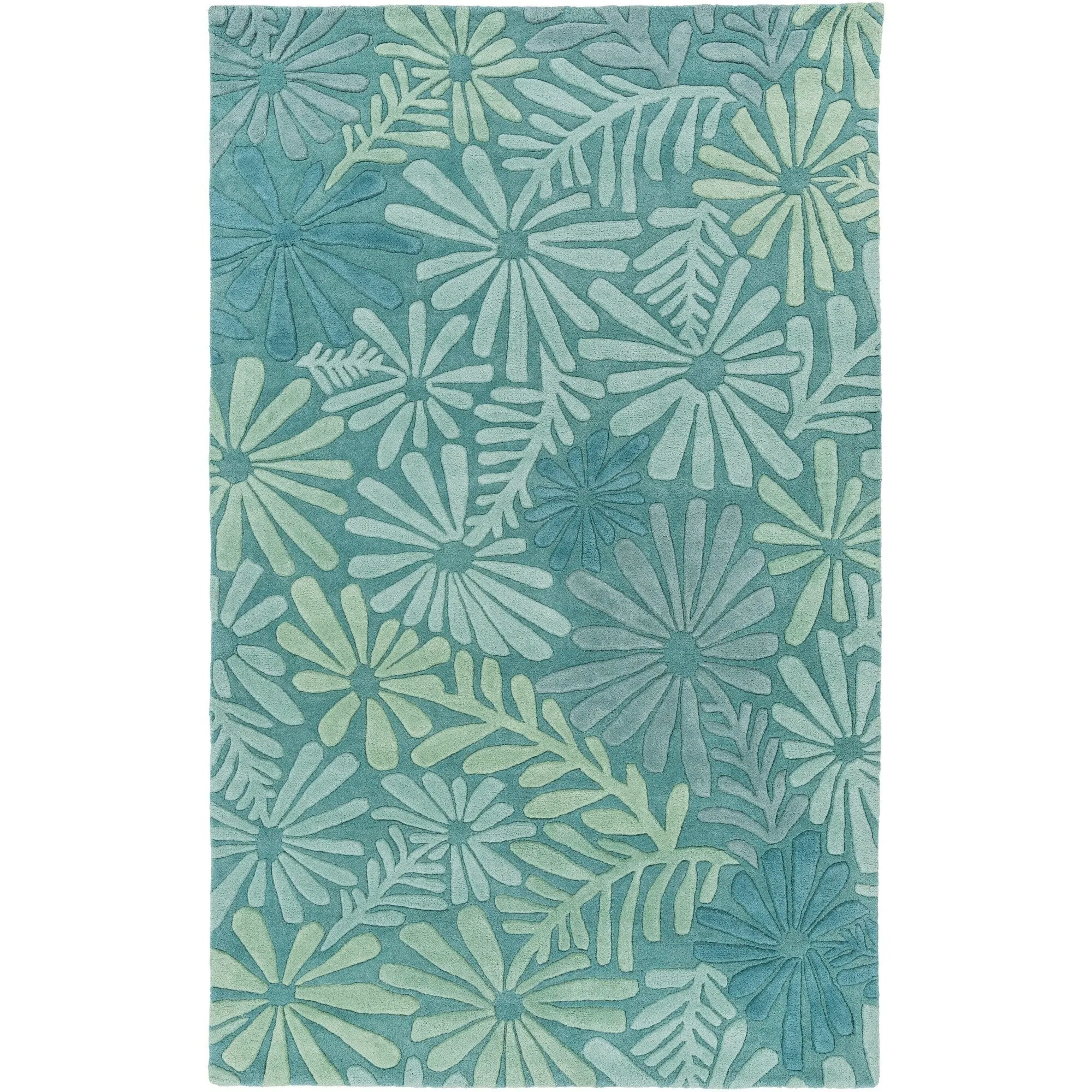 Hand-tufted Billie Floral Indoor Area Rug - 3'3 x 5'3