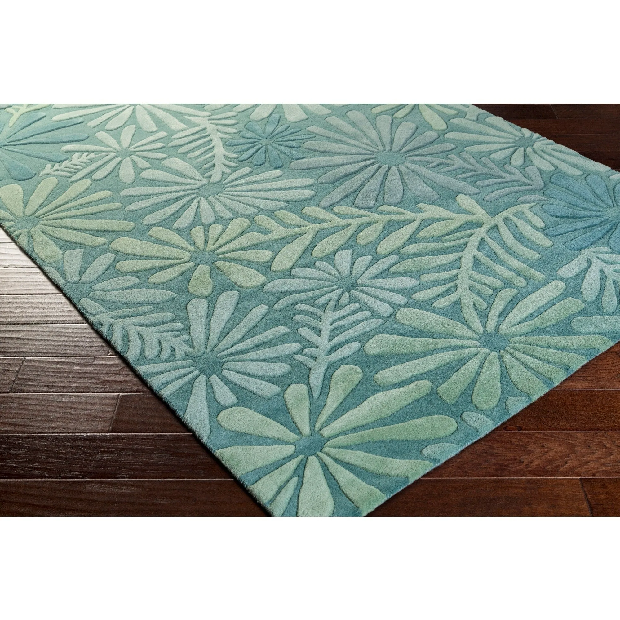 Hand-tufted Billie Floral Indoor Area Rug - 3'3 x 5'3