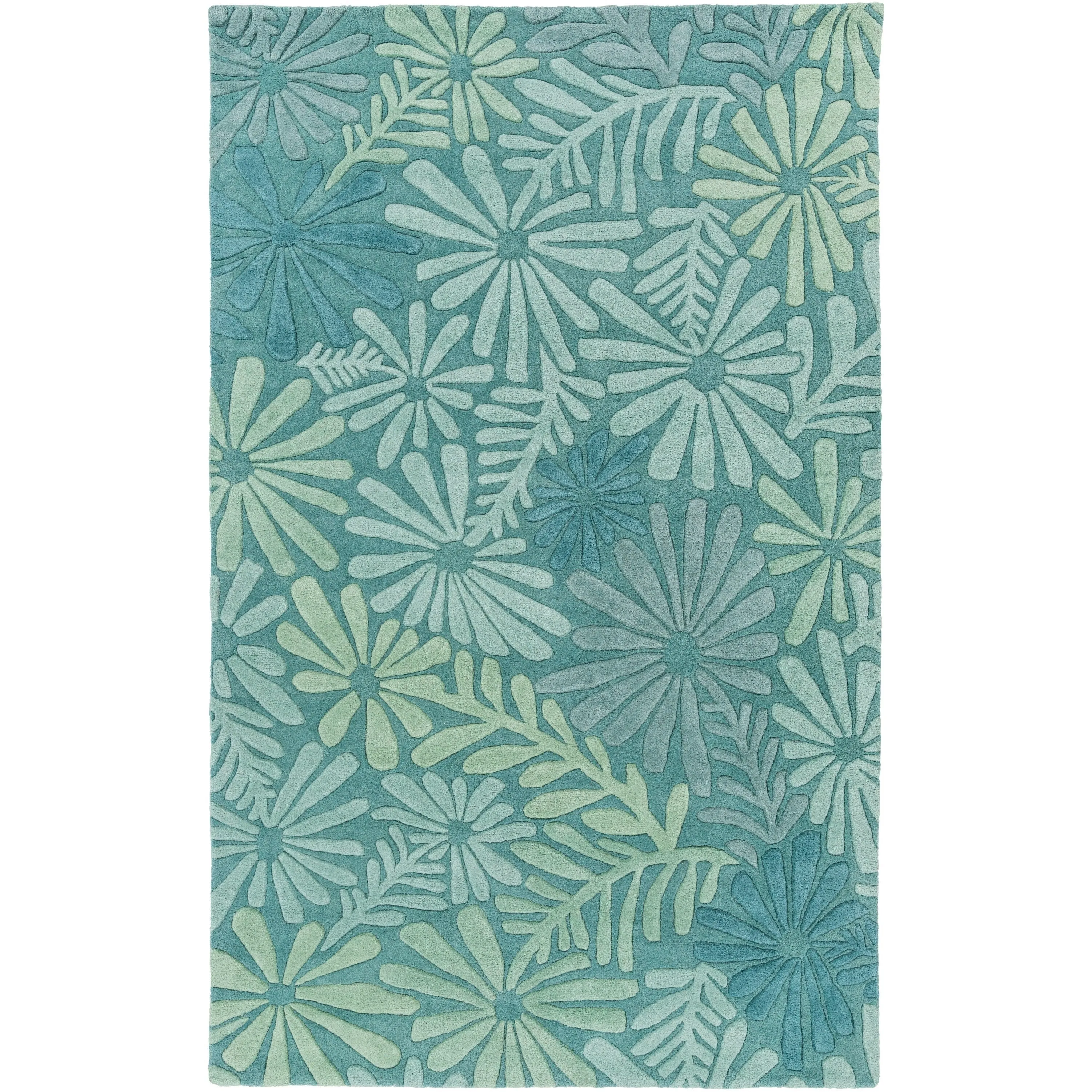 Hand-tufted Billie Floral Indoor Area Rug - 3'3 x 5'3