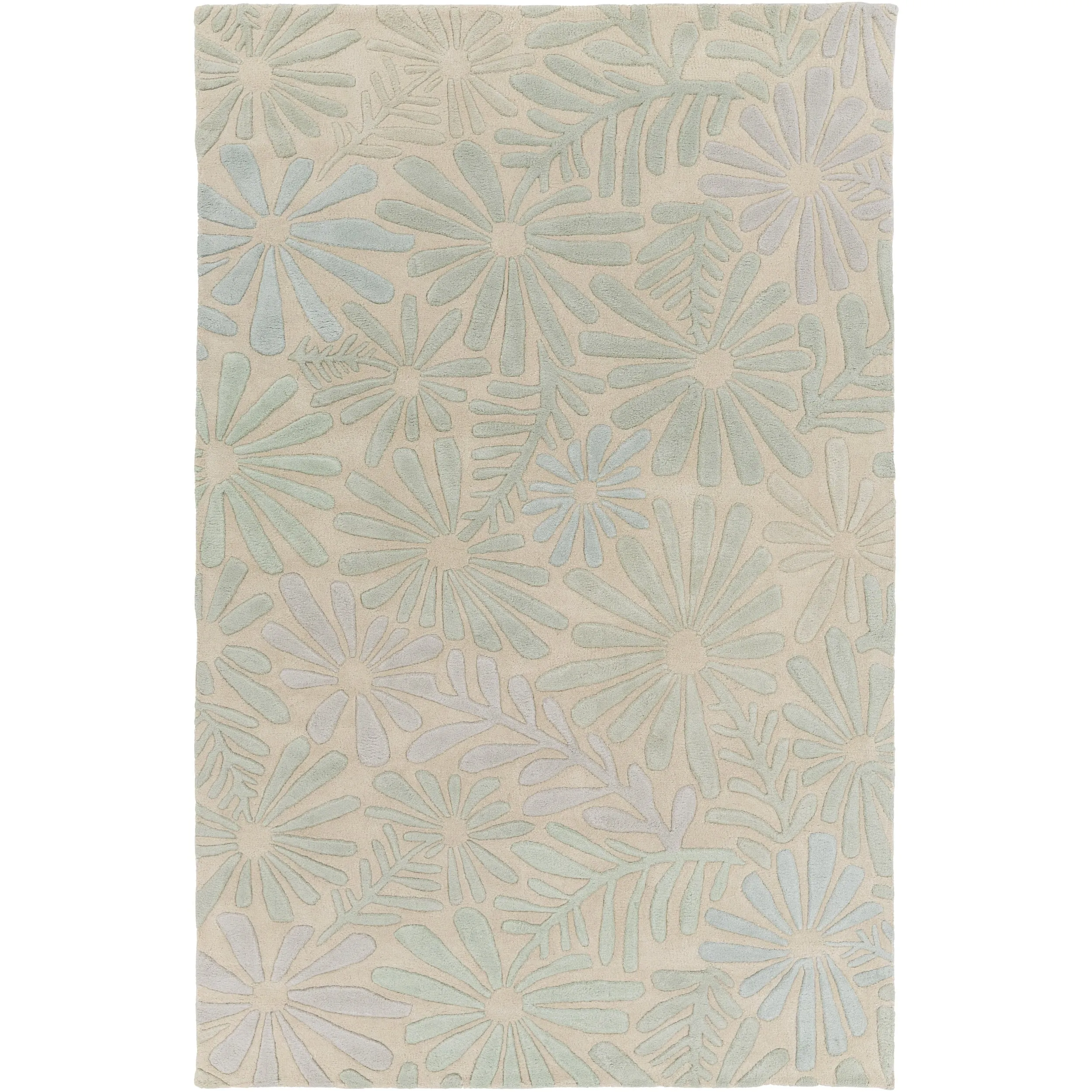 Hand-tufted Billie Floral Indoor Area Rug