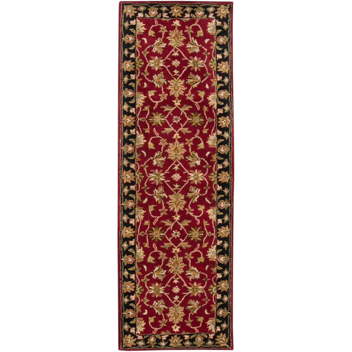 Hand-tufted Camelot Collection Oriental Wool Area Rug - 3' x 12' Runner - 3' x 12' Runner