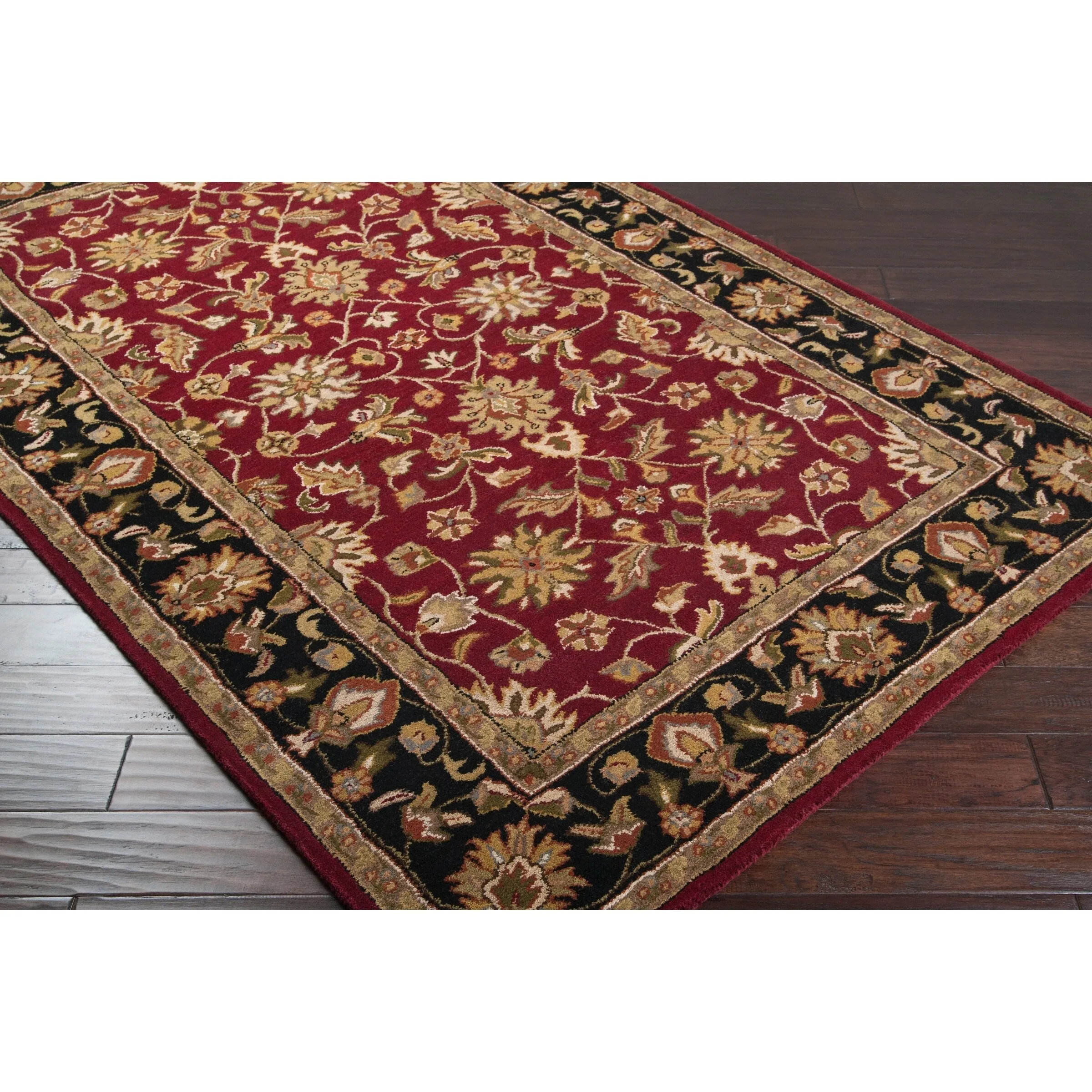 Hand-tufted Camelot Collection Oriental Wool Area Rug - 3' x 12' Runner - 3' x 12' Runner
