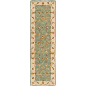 Hand-Tufted Isamu Bordered Wool Rug