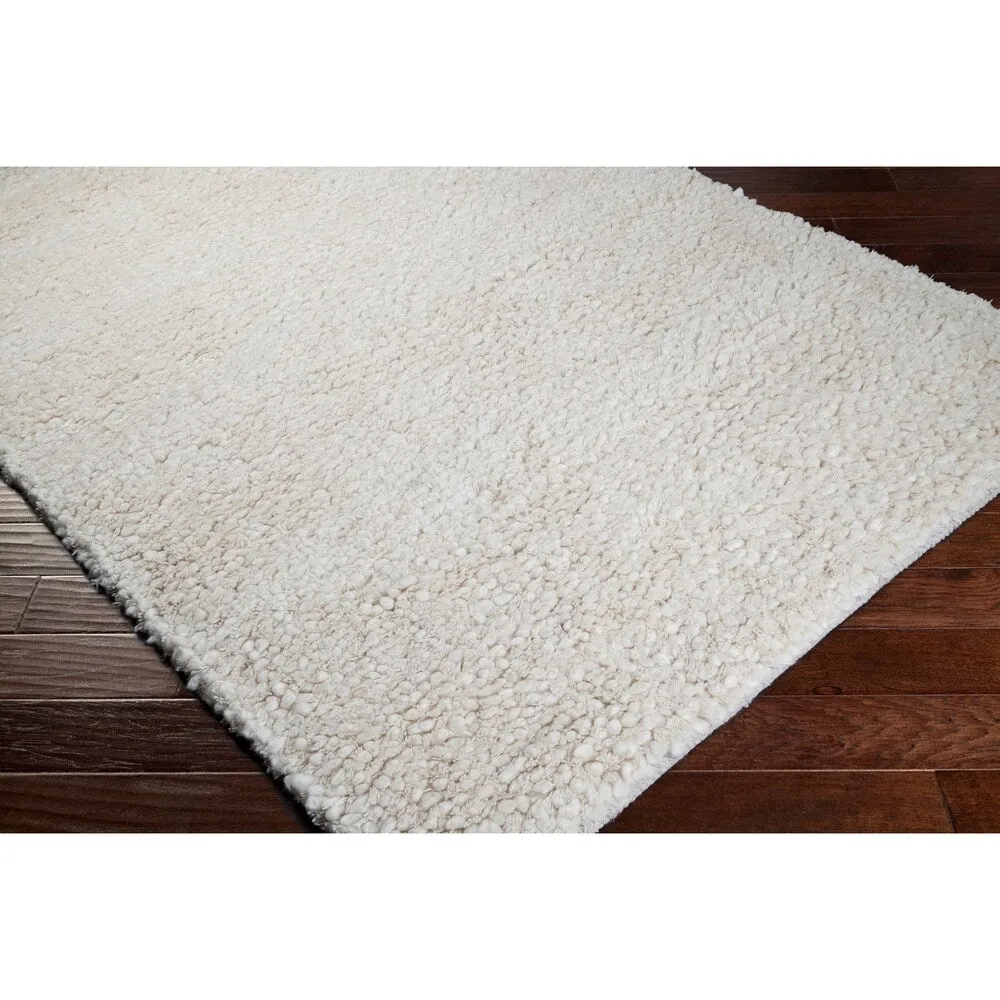 Hand-woven Edenbridge New Zealand Wool Plush Shag Area Rug - 2'6 x 8' Runner - 2' 6 x 8'
