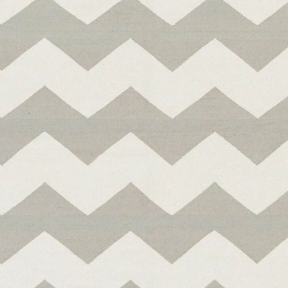 Hand-Woven Macy Chevron Cotton Rug