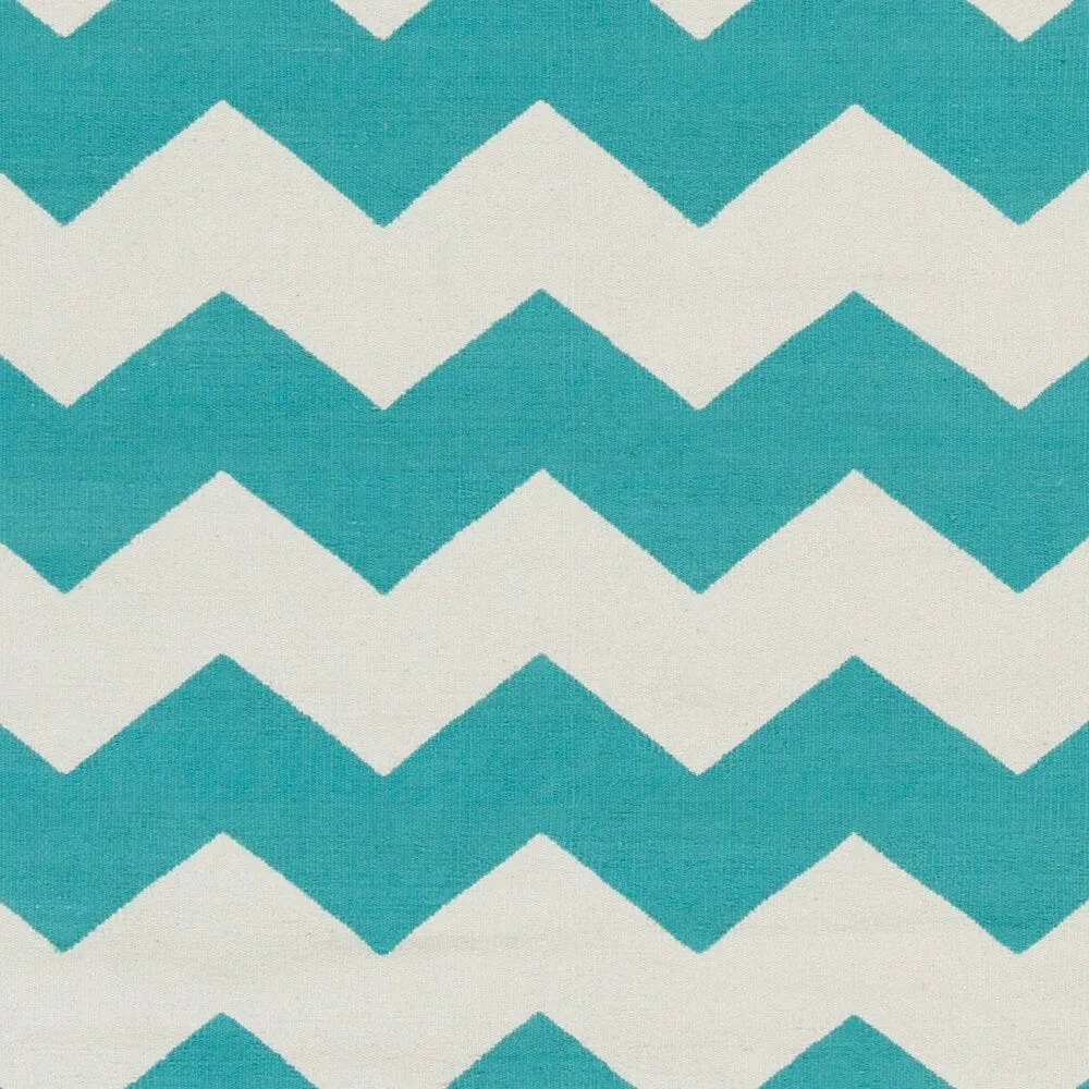 Hand-Woven Macy Chevron Cotton Rug