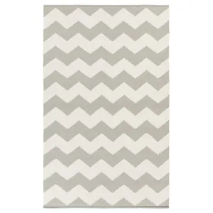 Hand-Woven Macy Chevron Cotton Rug