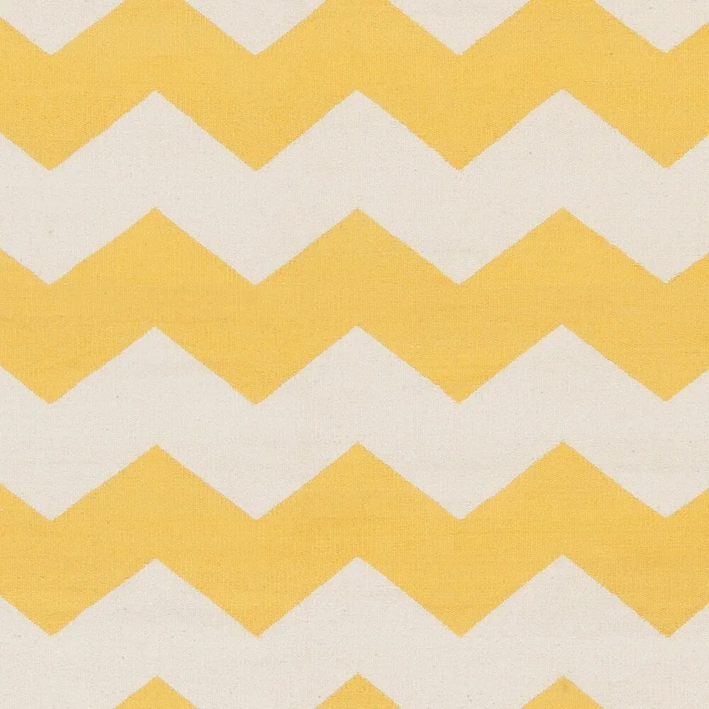 Hand-Woven Macy Chevron Cotton Rug