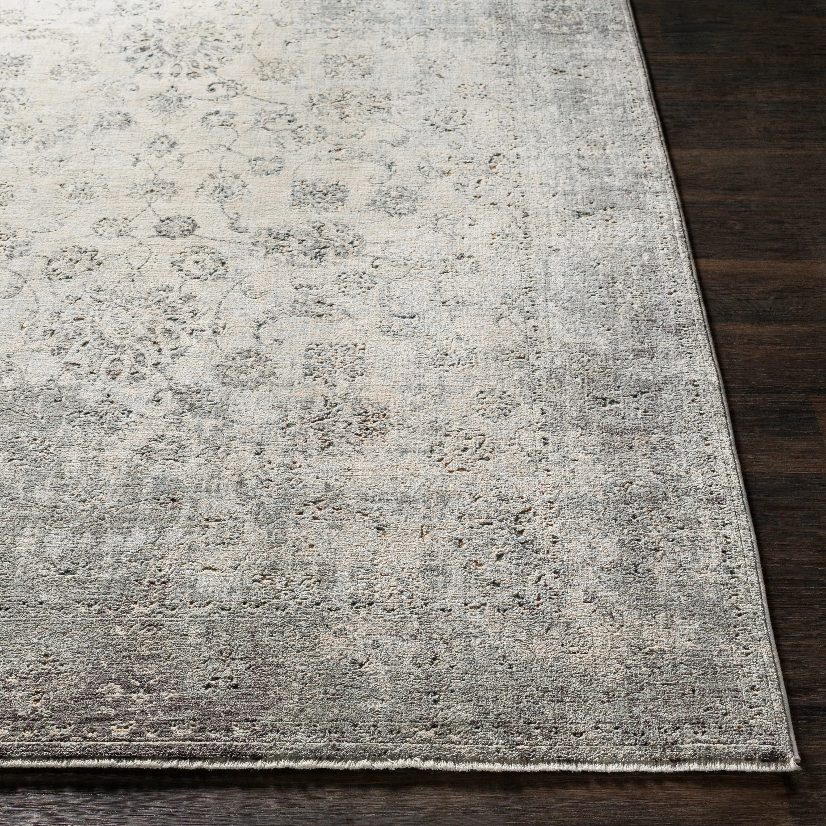 Harlan Distressed Traditional Area Rug - 3' 3 x 10'