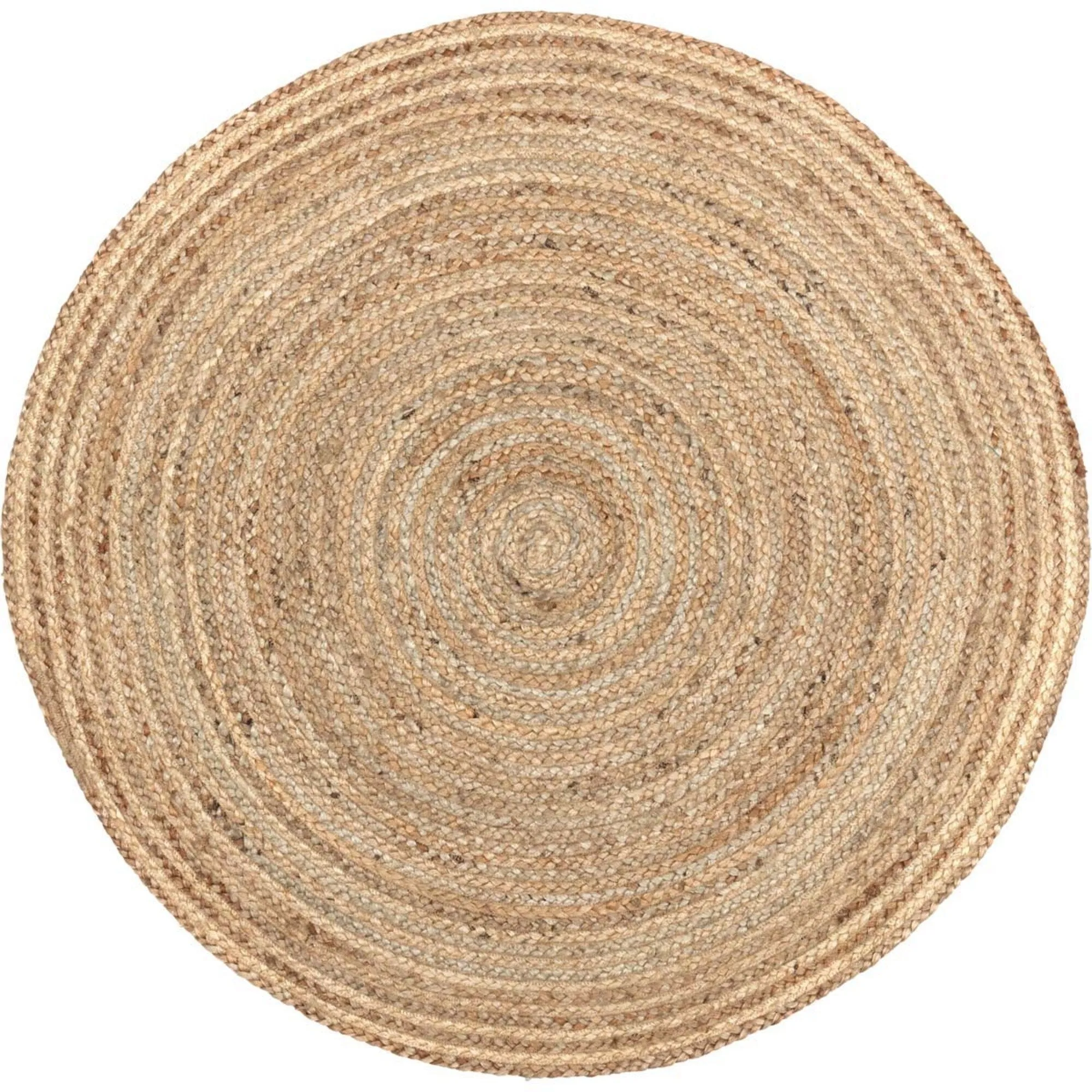 Harlow Jute Round Rug - 3' x 3'