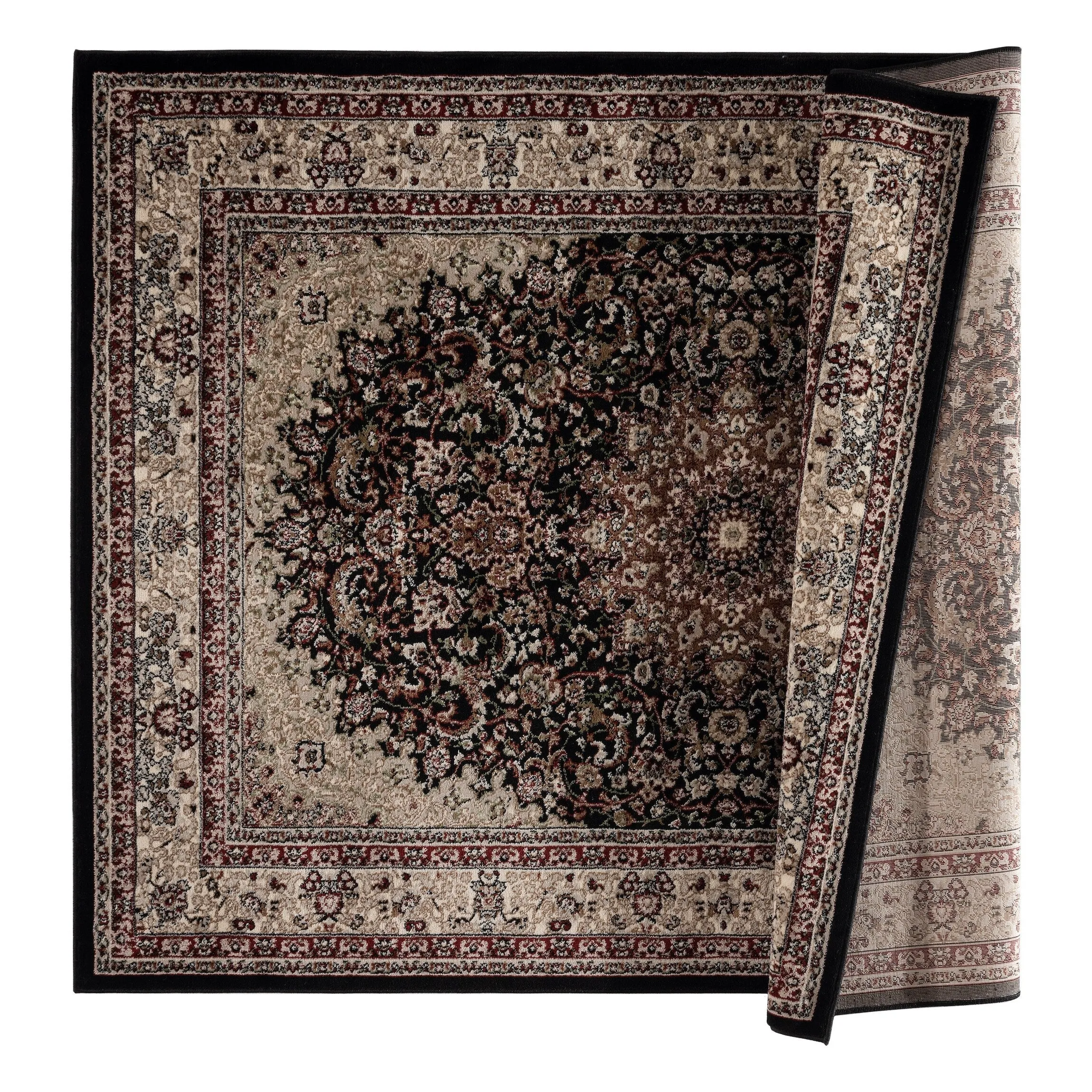 Hollywood Collection Floral Area Rug