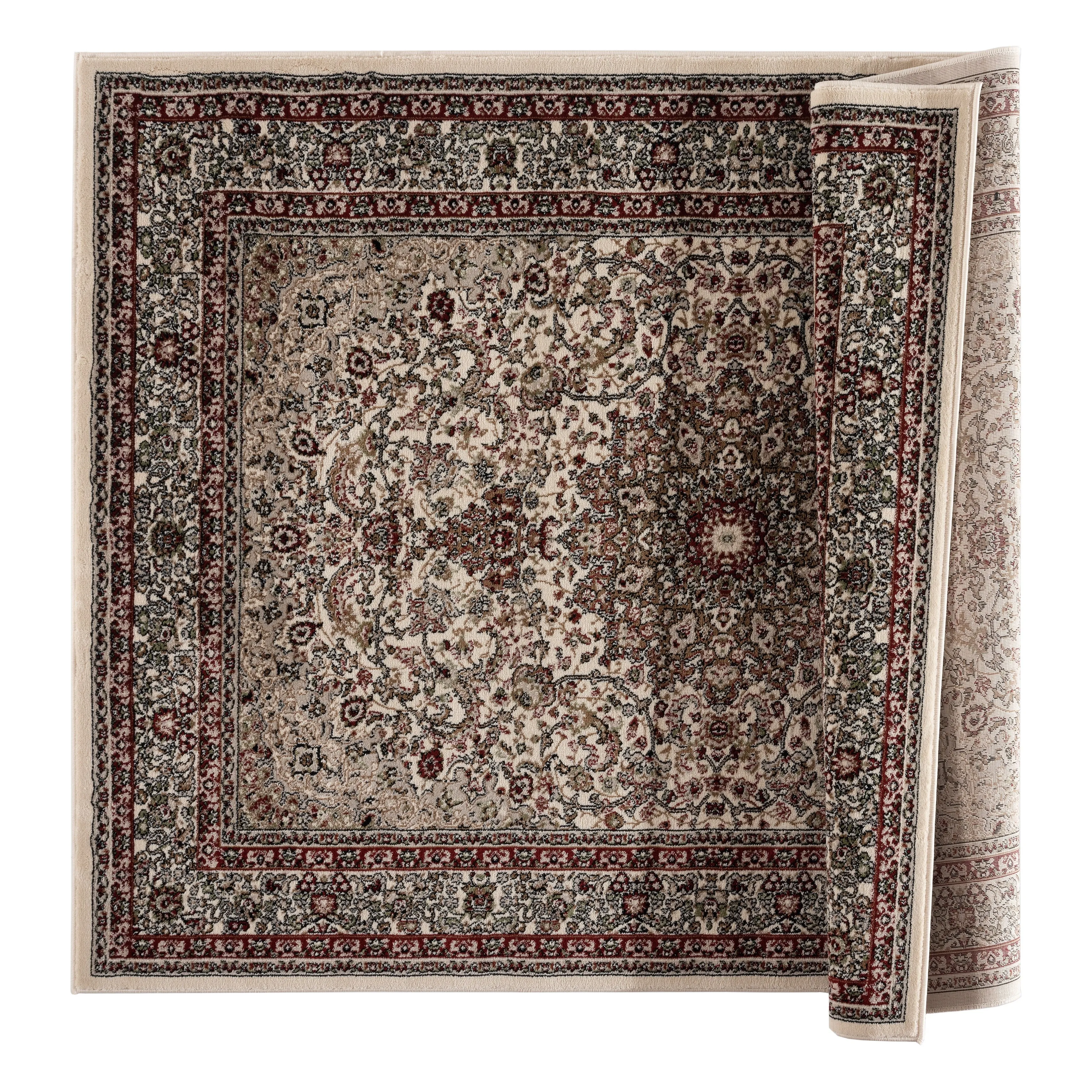 Hollywood Collection Floral Area Rug