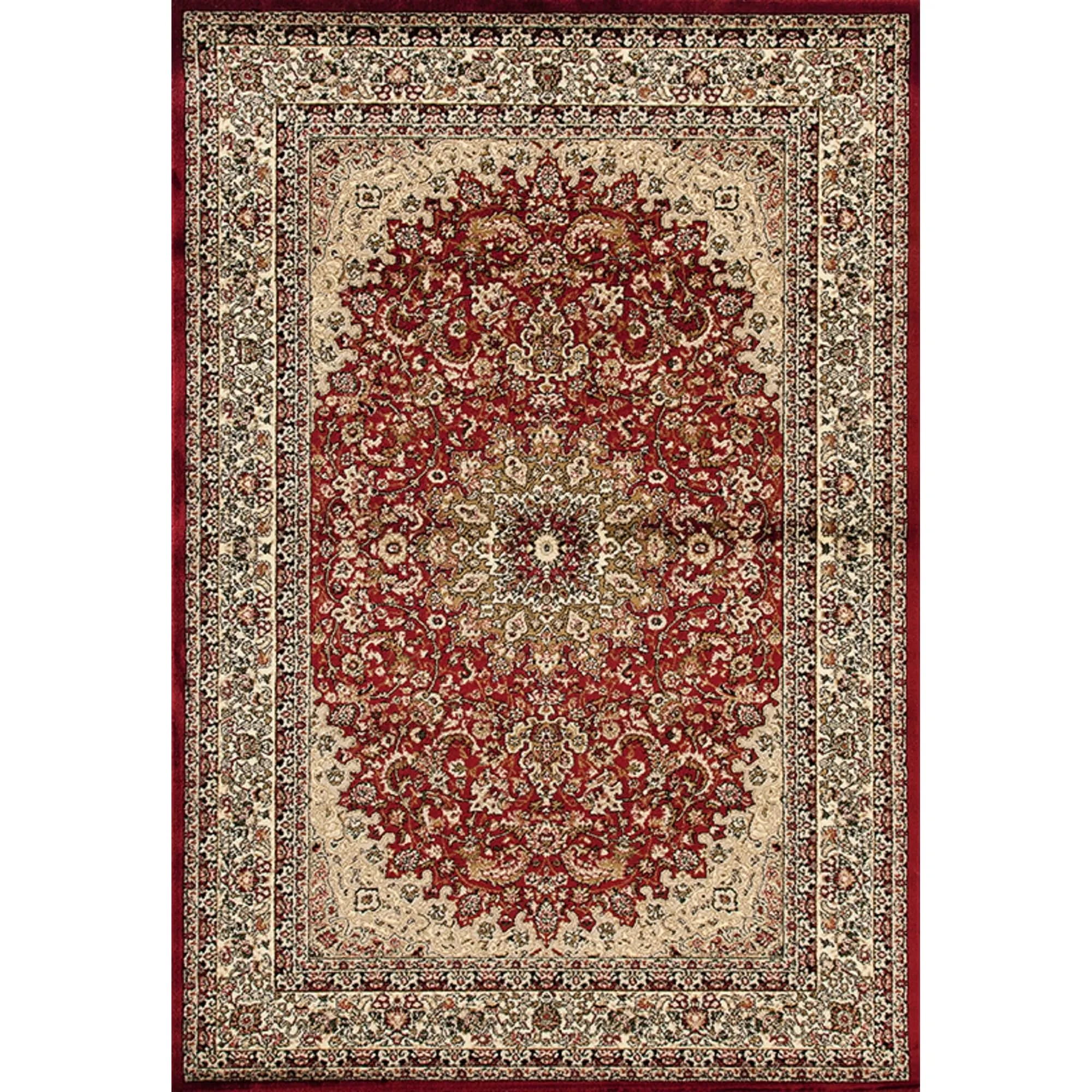 Hollywood Collection Floral Area Rug